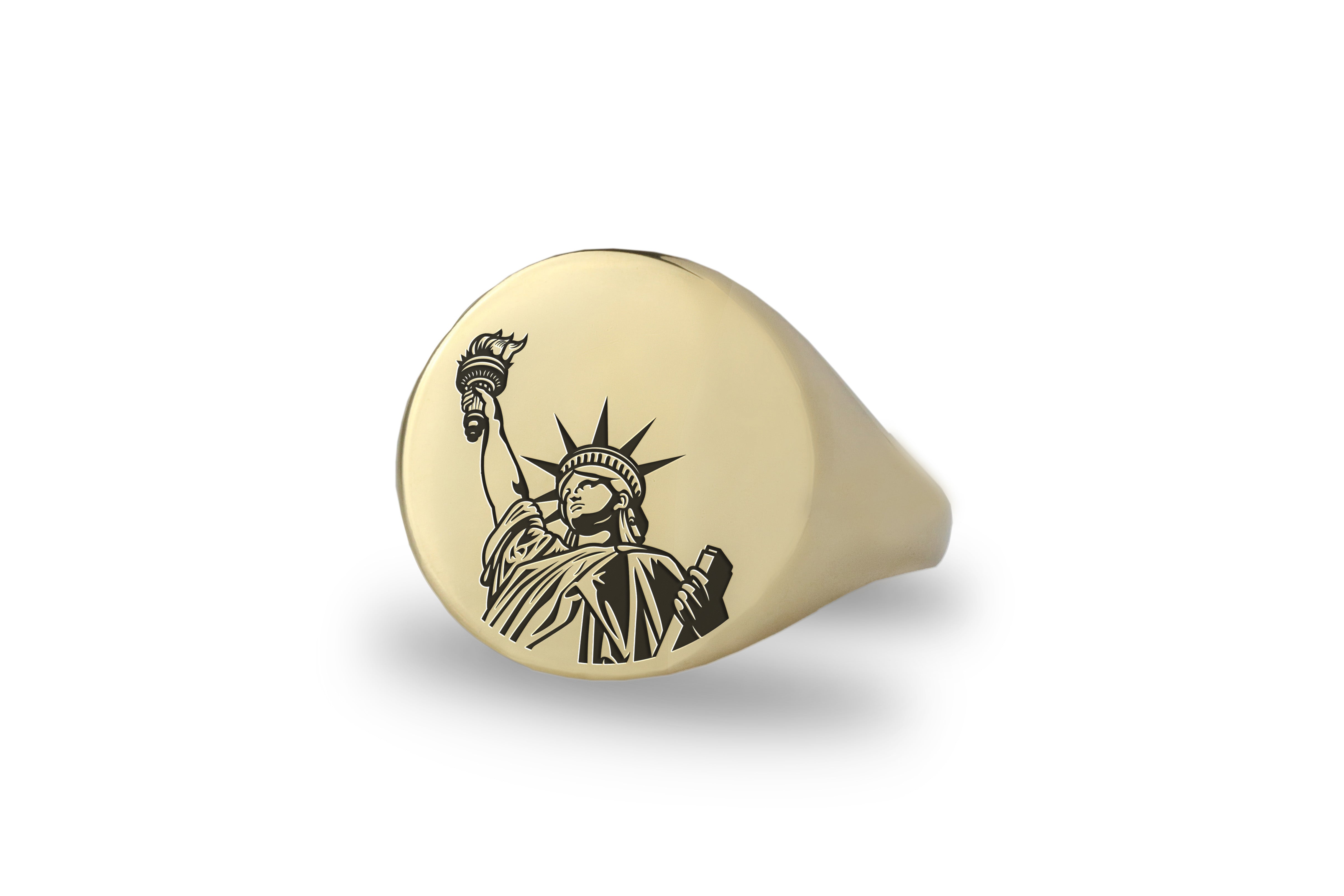 Statue of Liberty Bold Statement Ring