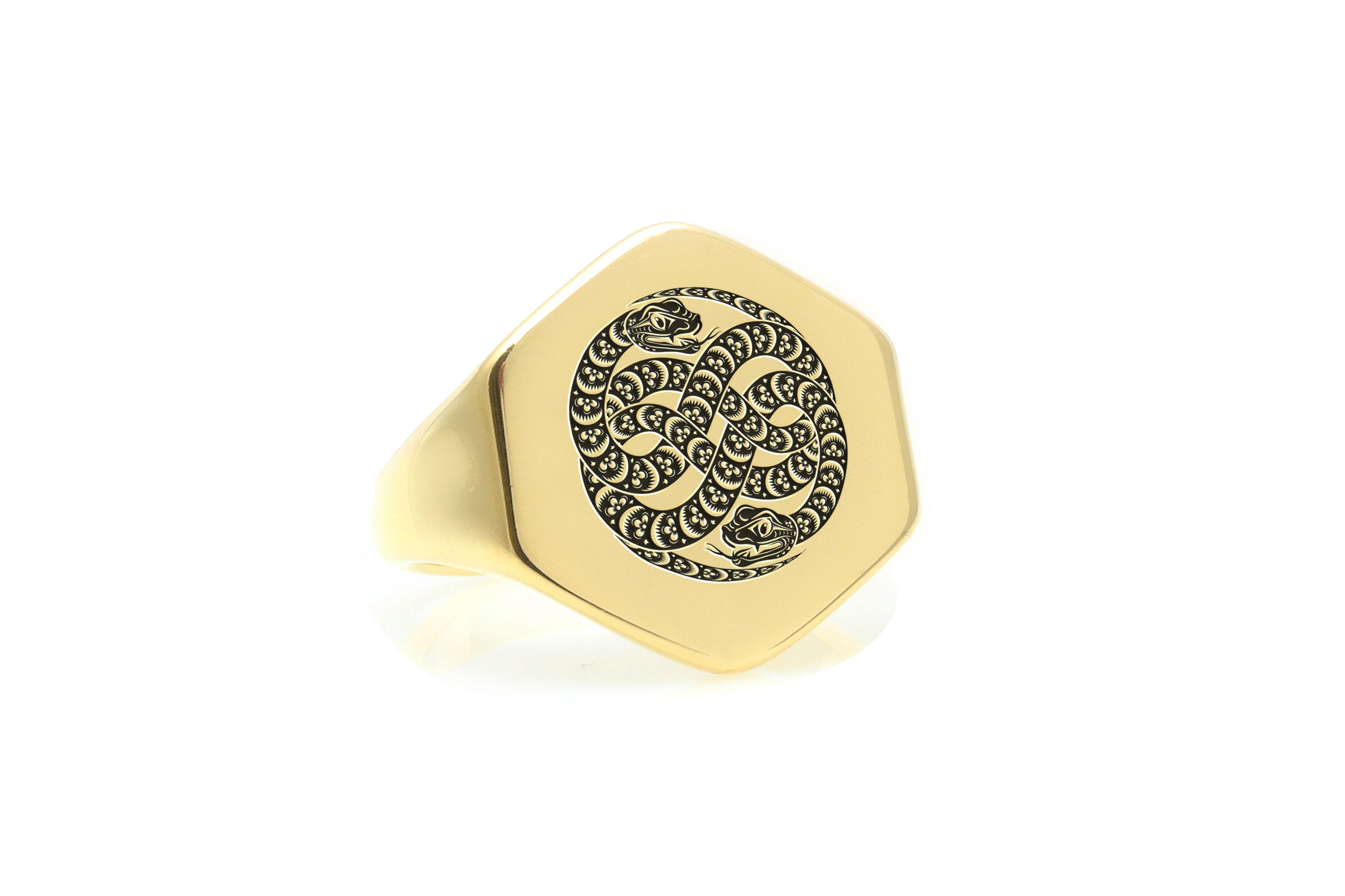Dual Serpent Ring