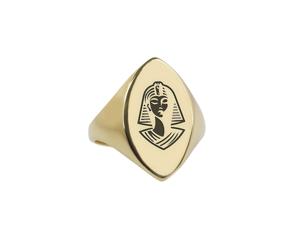 14k Gold Cleopatra Ring