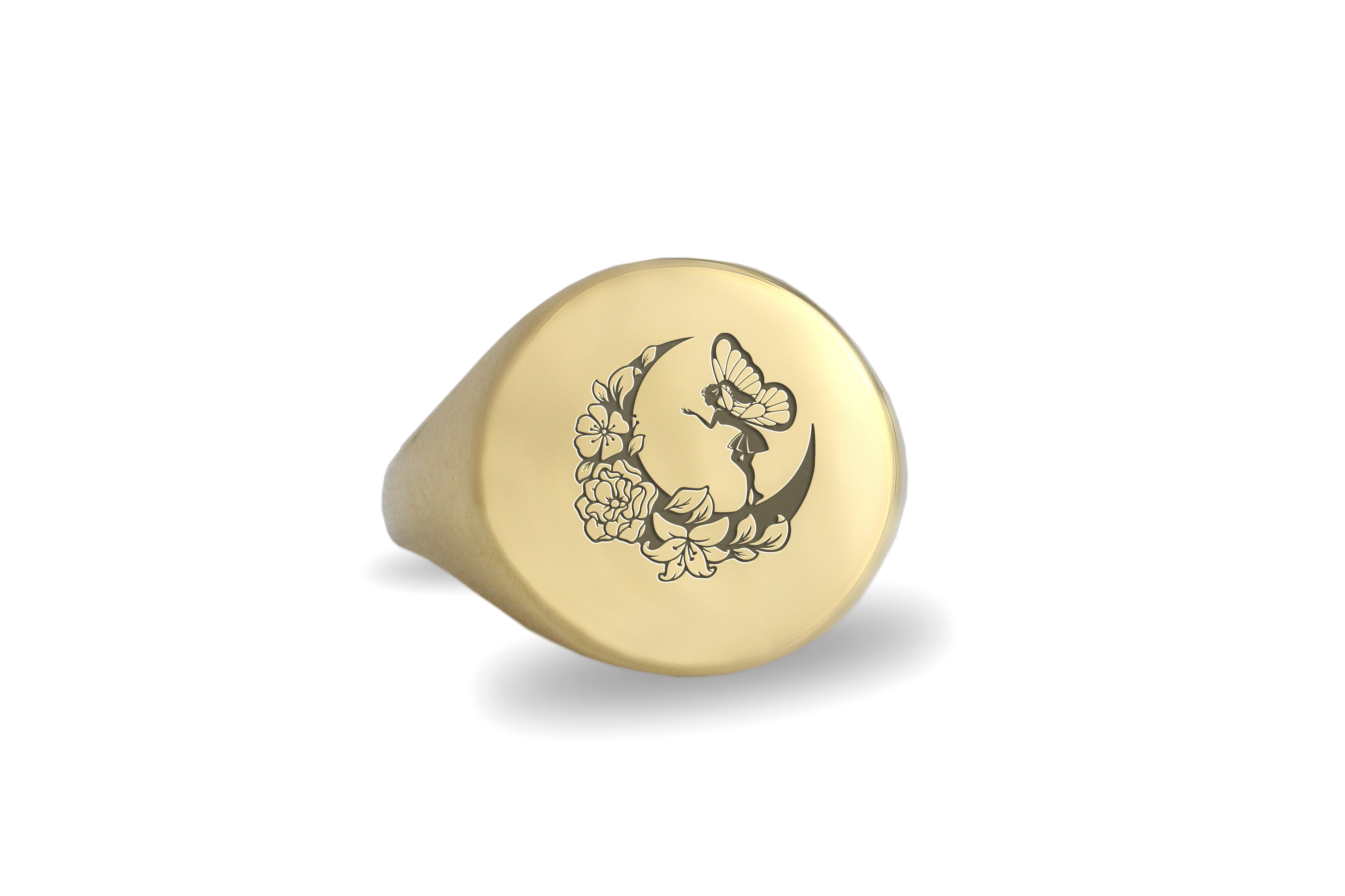 Engraved Fairy Ring