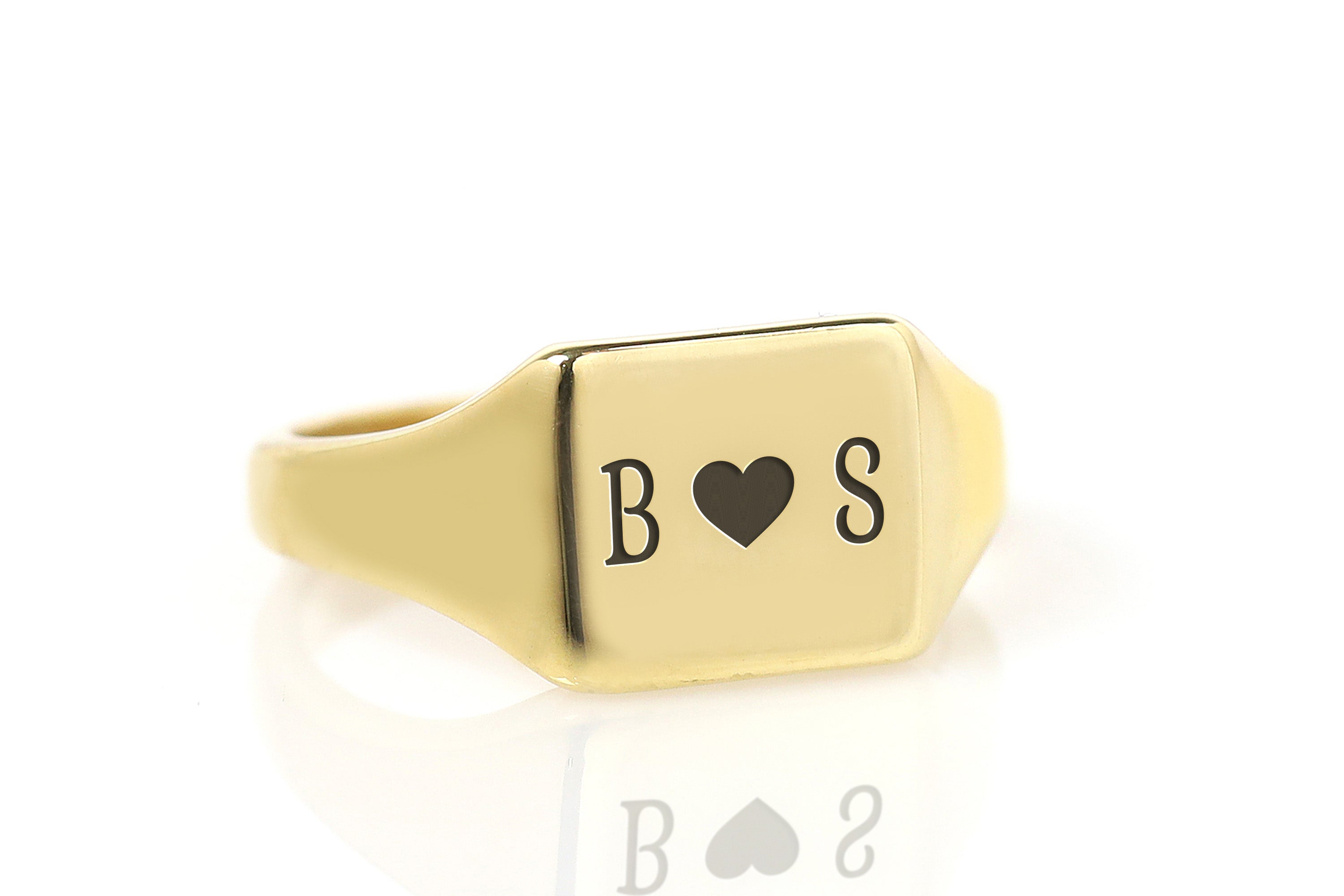 Couples Name Initial's Ring