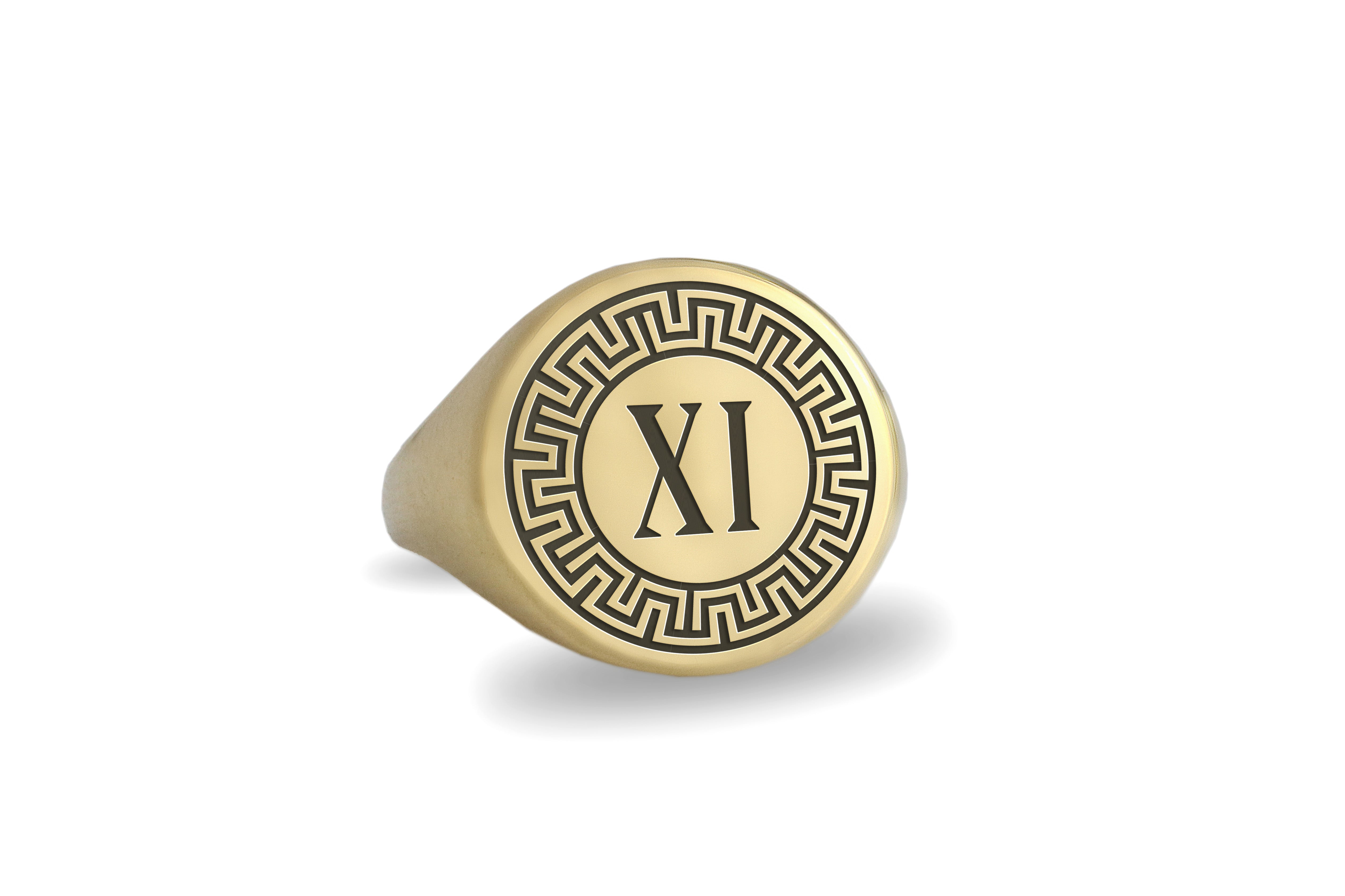 Greek Custom Signet Ring