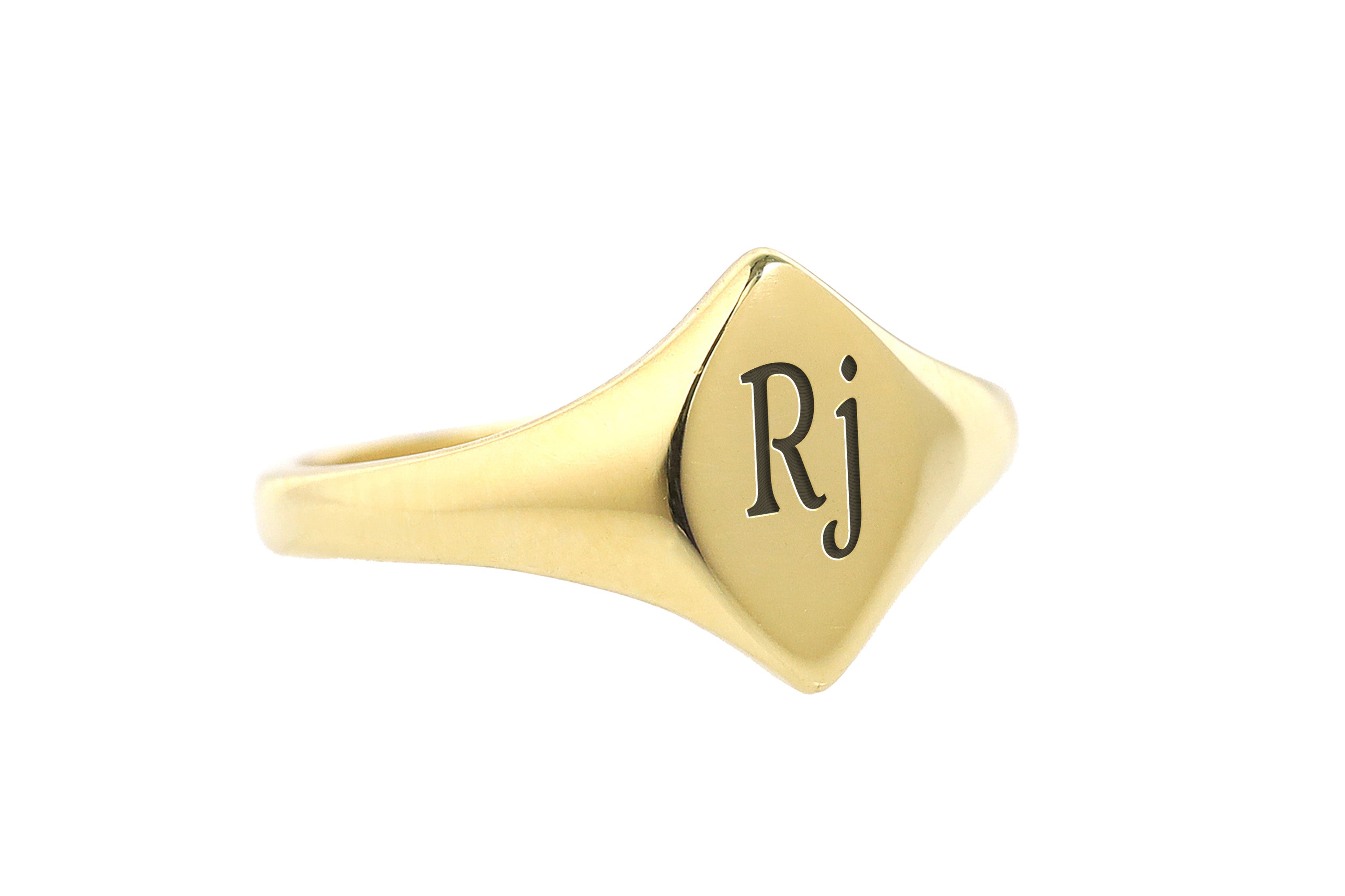 Name Initial's Signet Ring