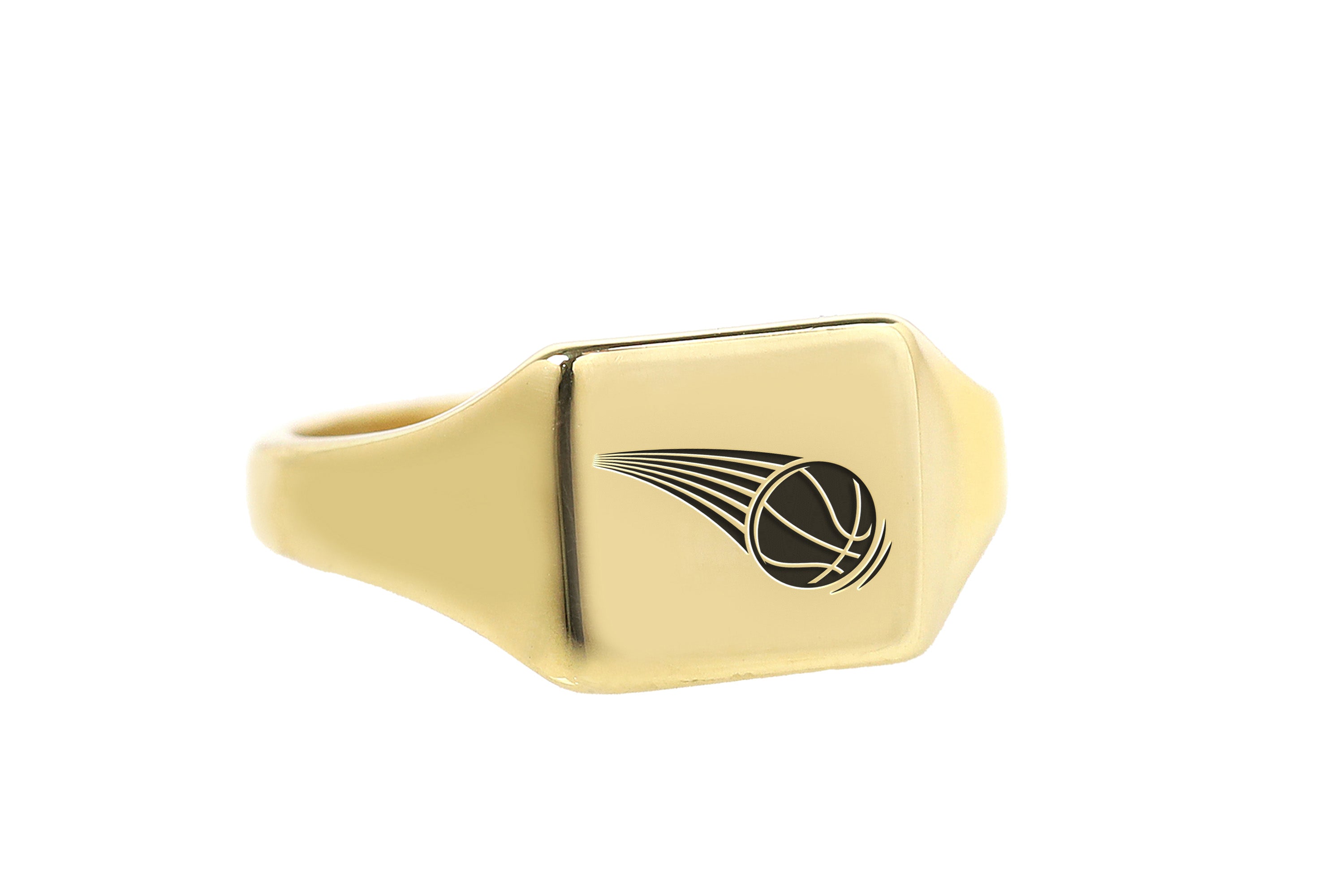 Custom Basketball Signet Ring