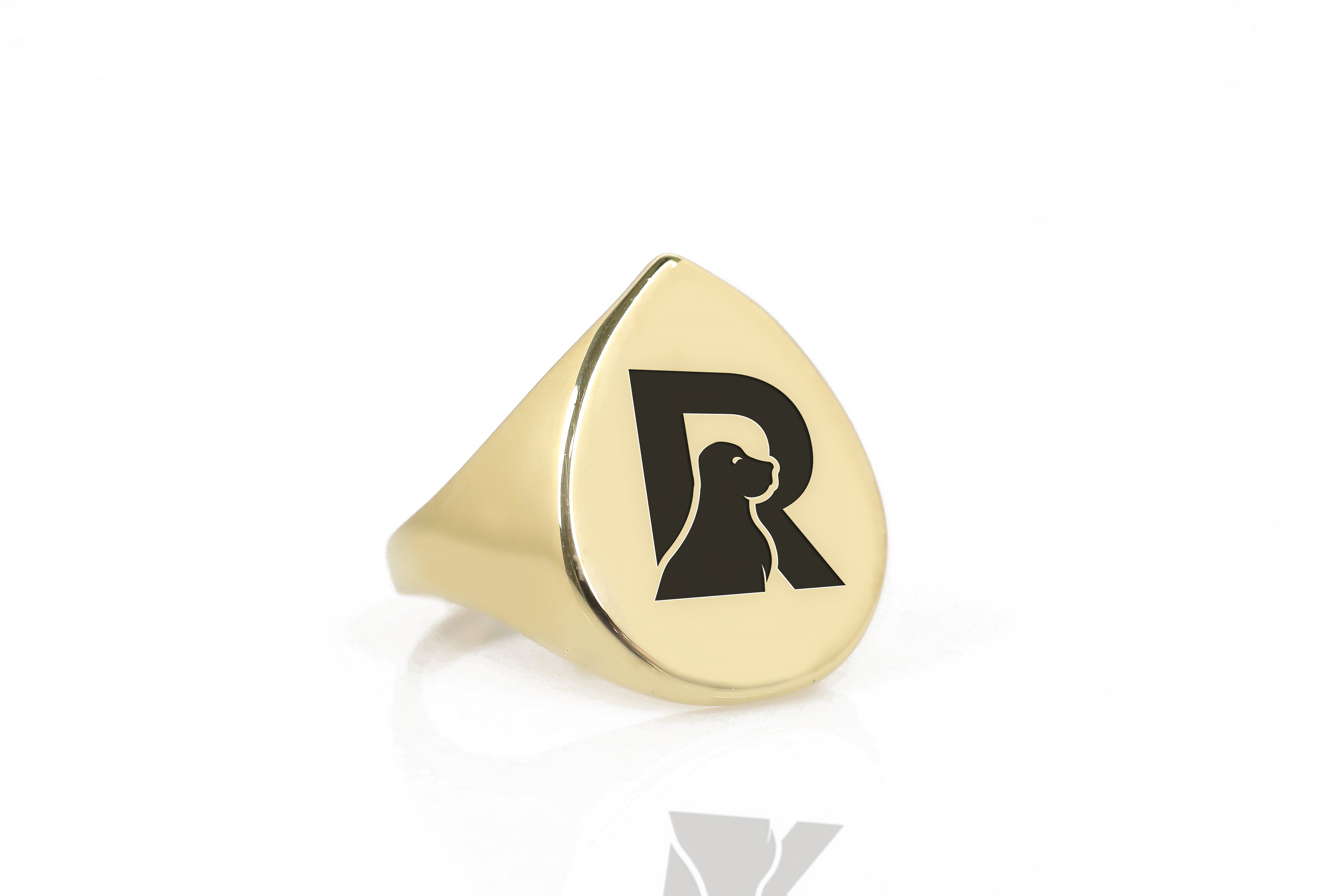 Custom Dog Name Ring