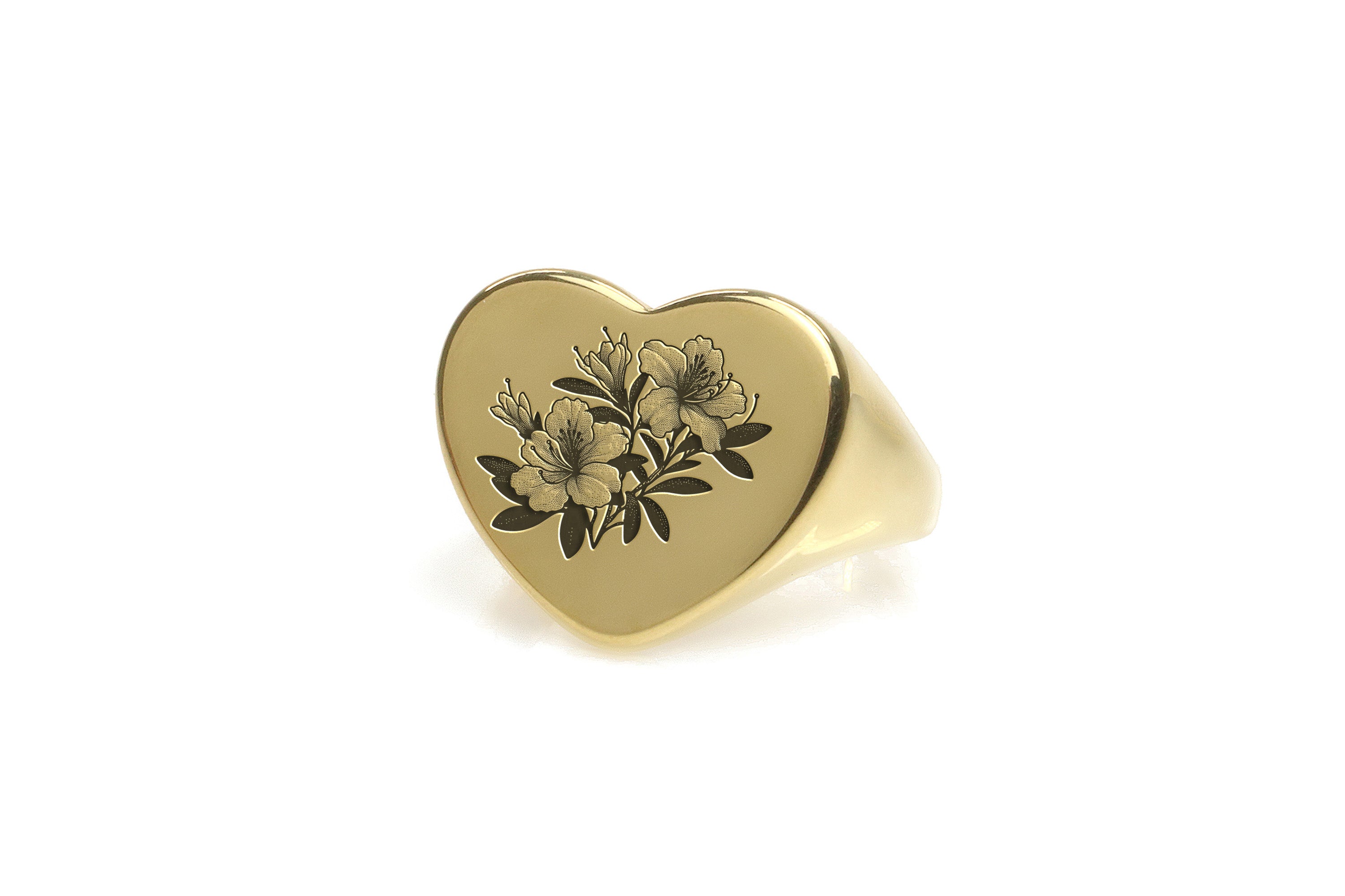 Cute Flowered Statement Ring