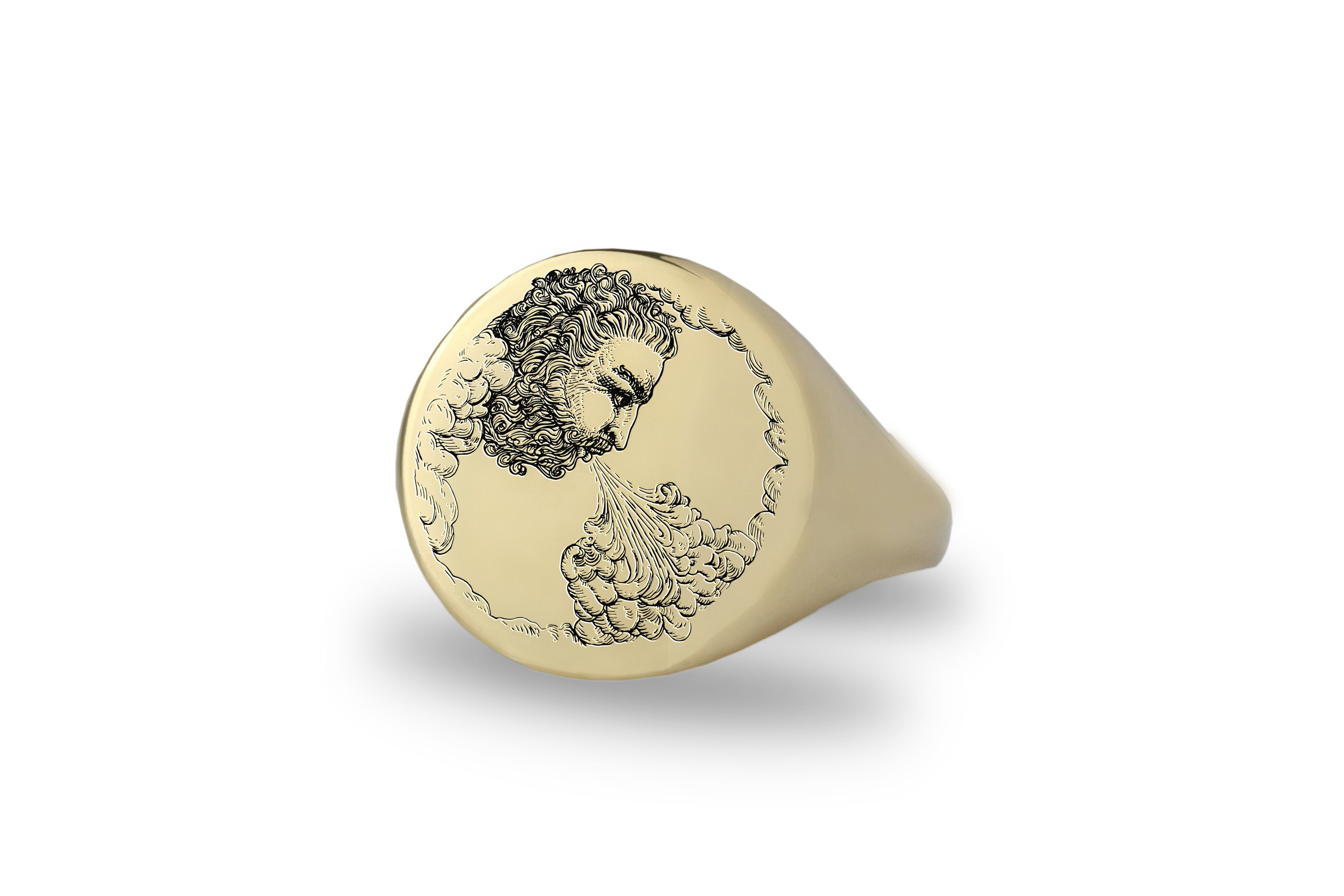 God Of Wind Signet Ring