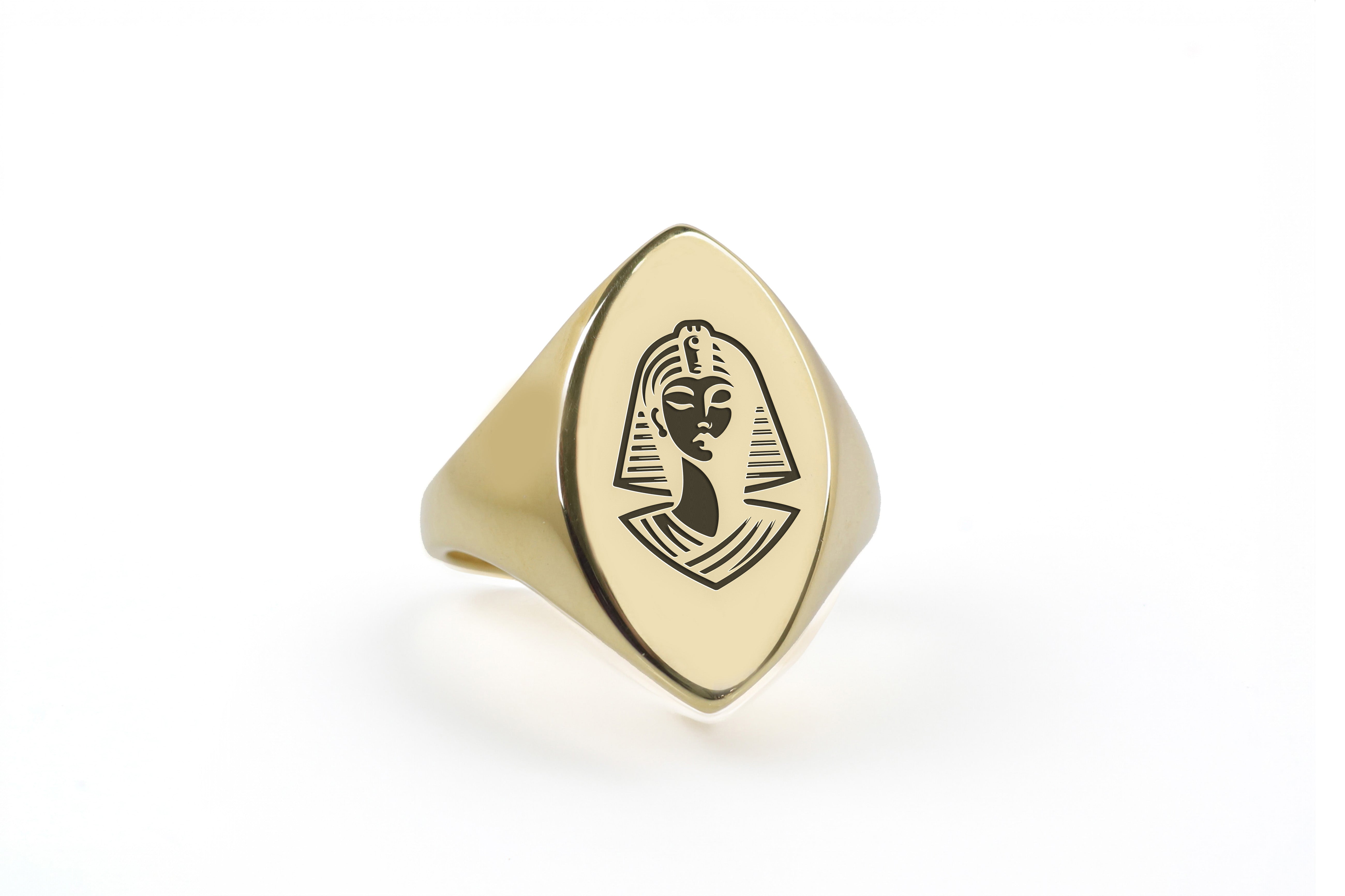 14k Gold Cleopatra Ring