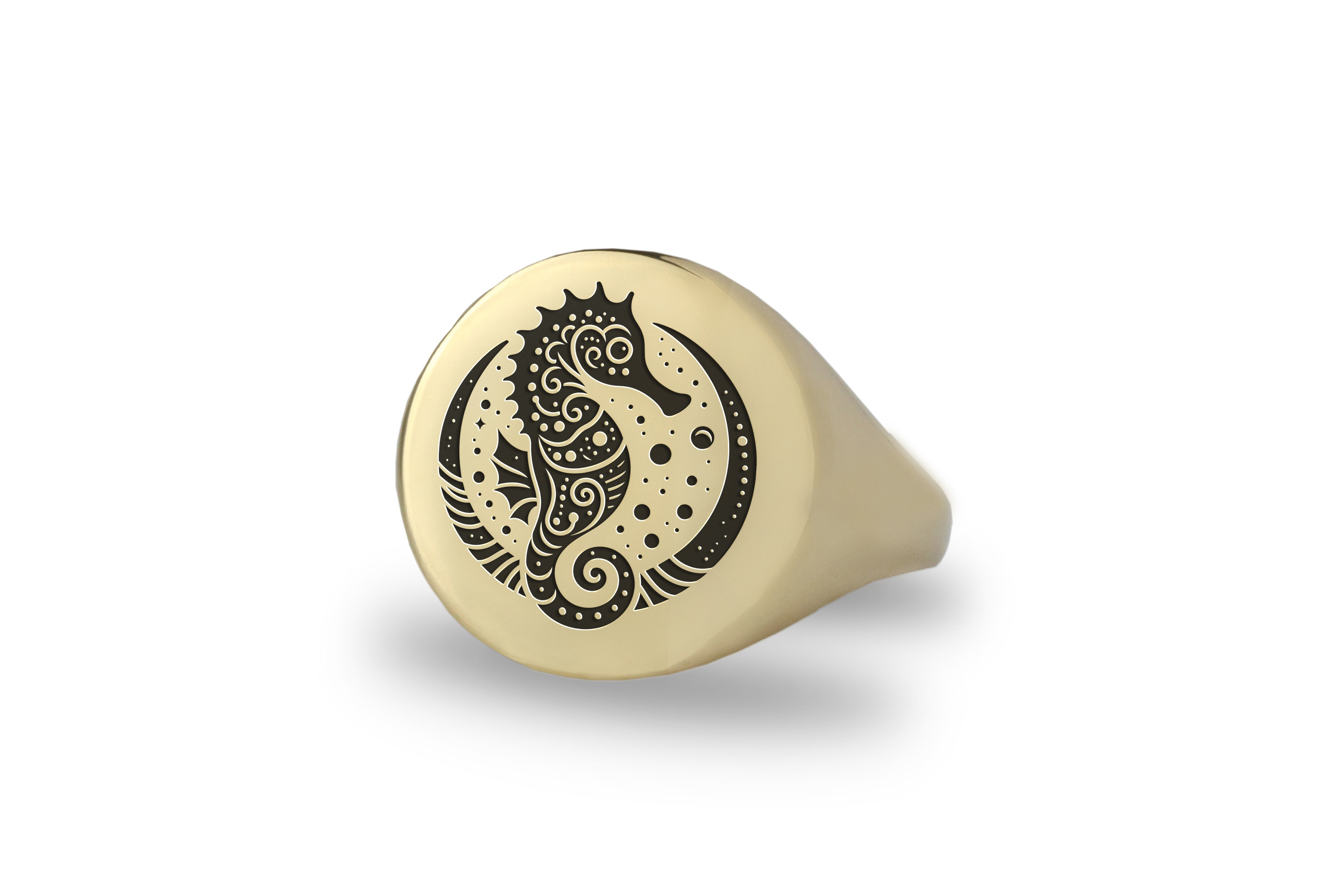 Cute Sea Horse Ring