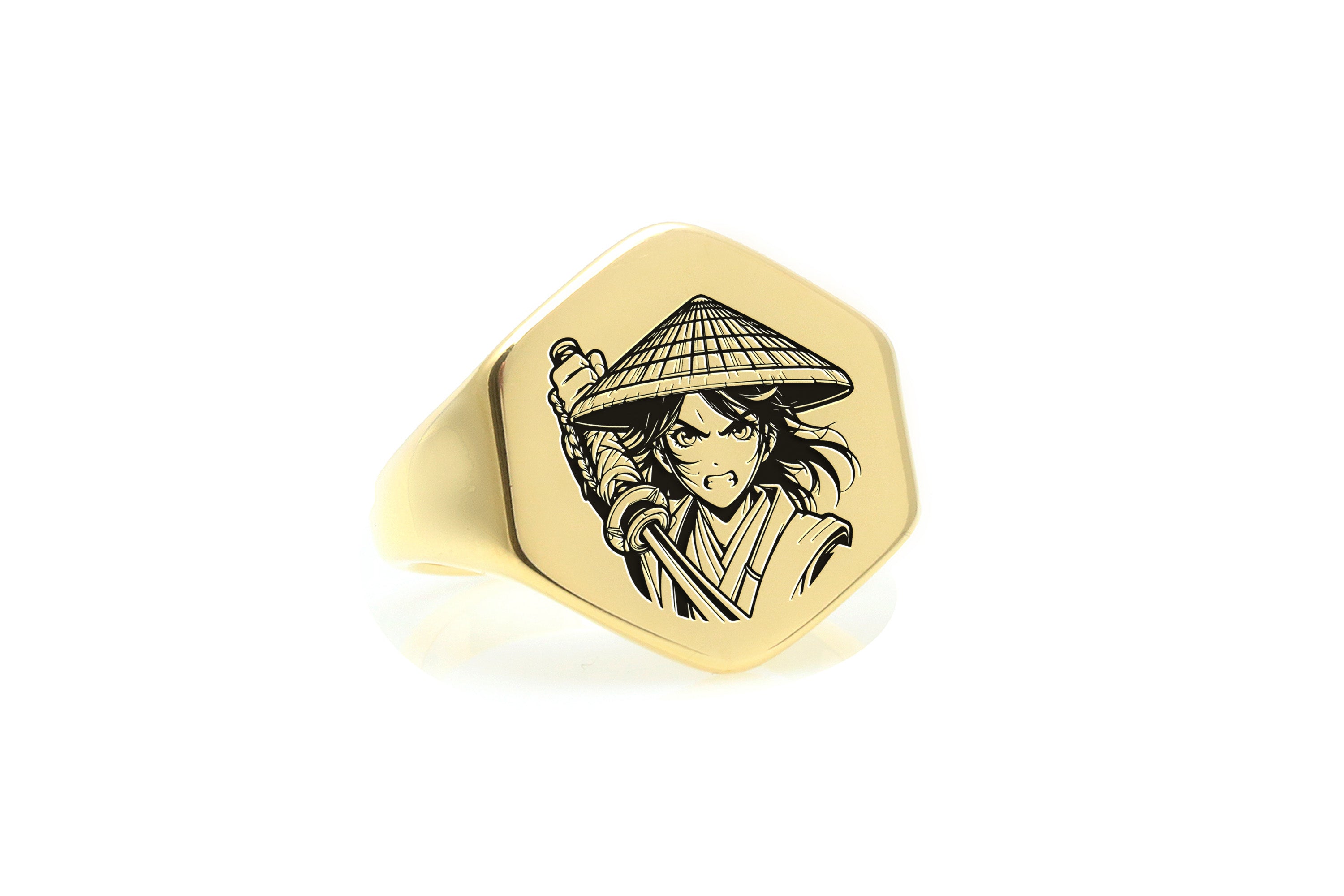 Cute Anime Girl Ring
