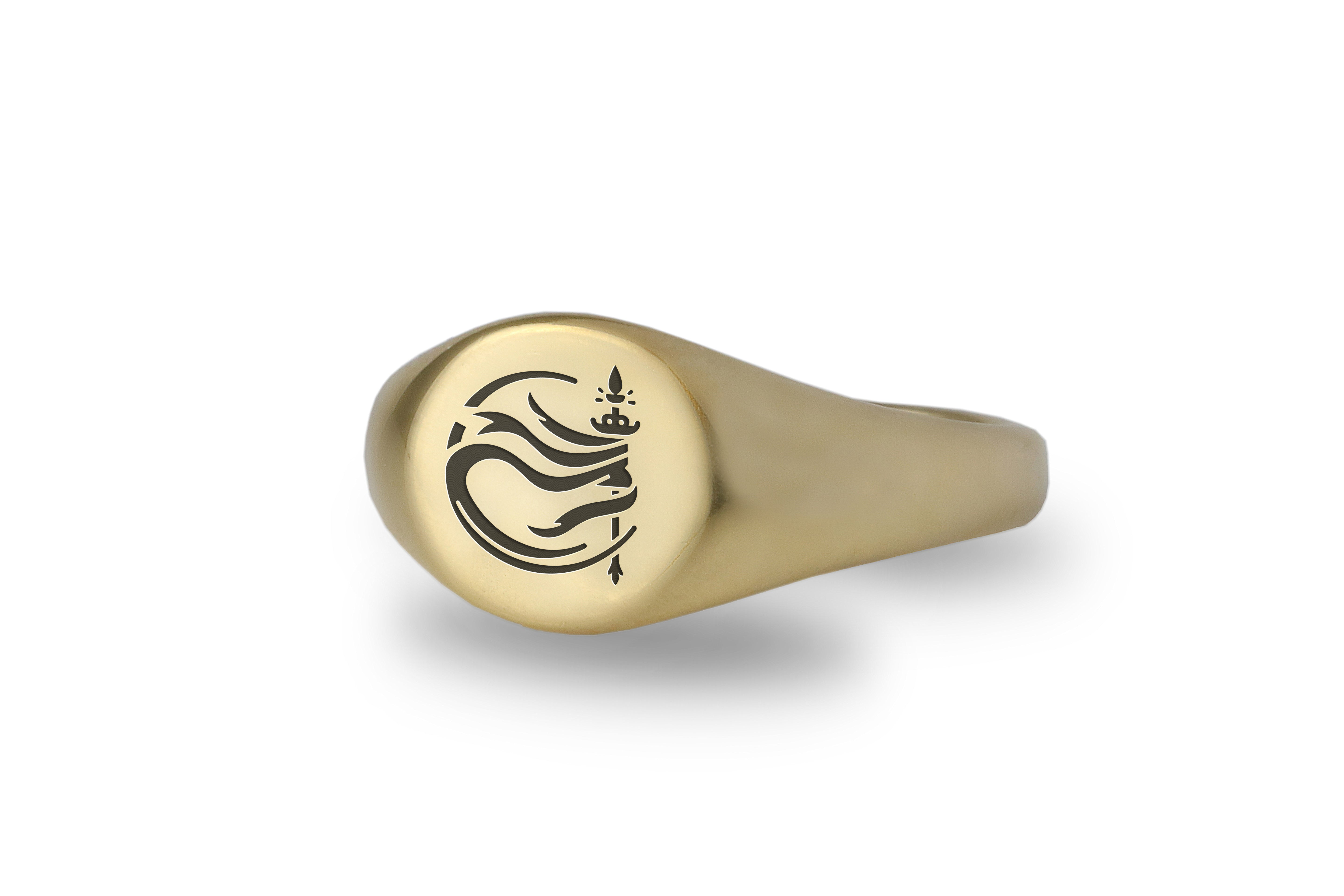Custom Tibetan Signet Ring