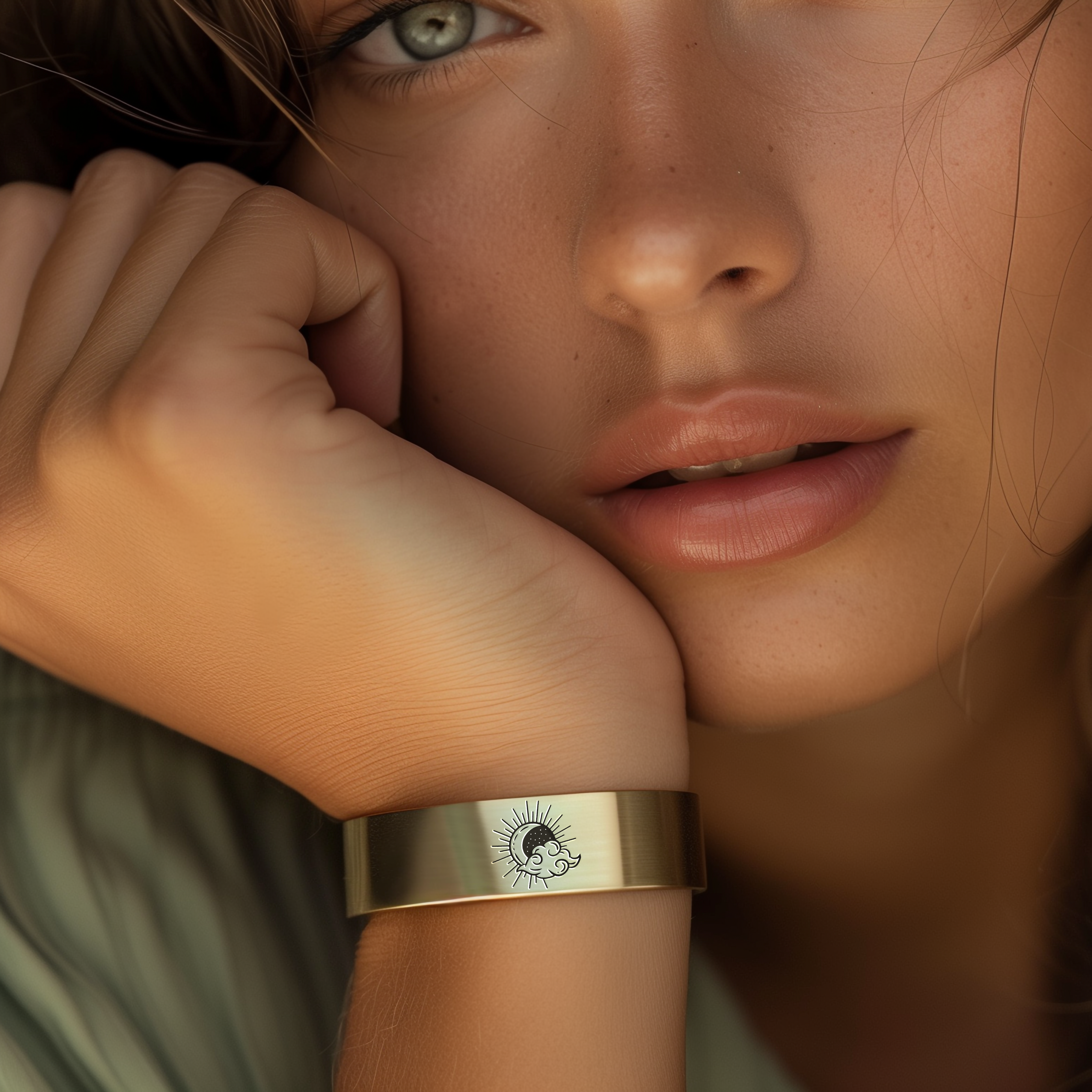 14k Gold Celestial Bracelet