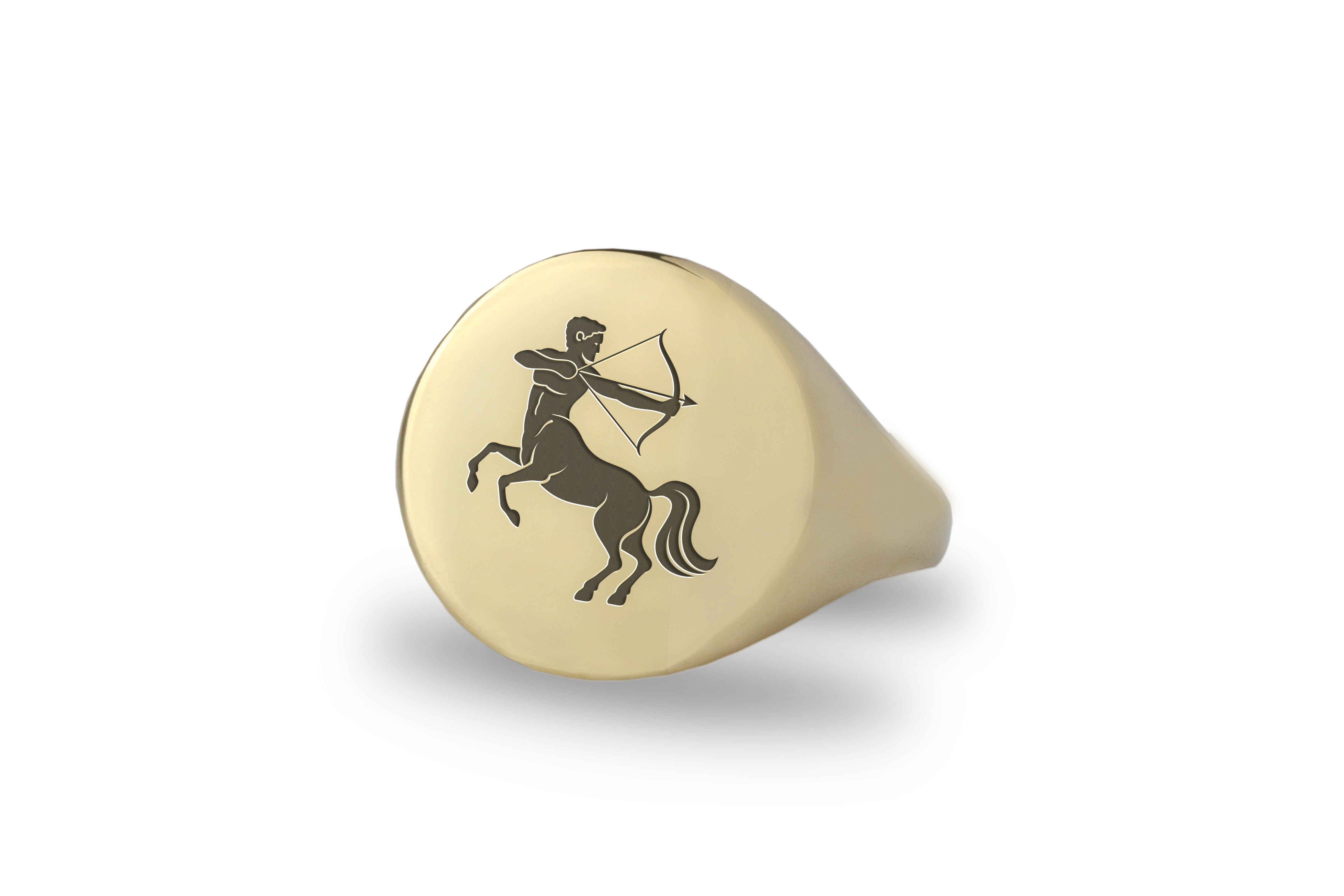 Custom Zodiac Signet Ring