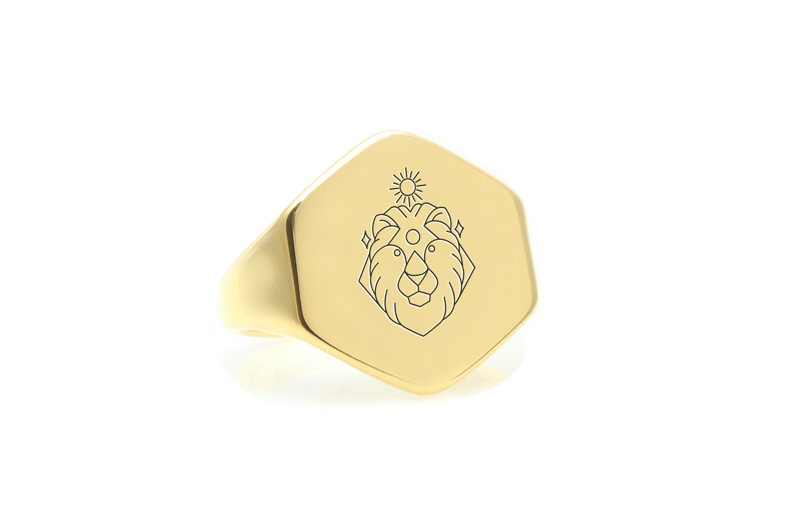 Zodiac Lion Ring