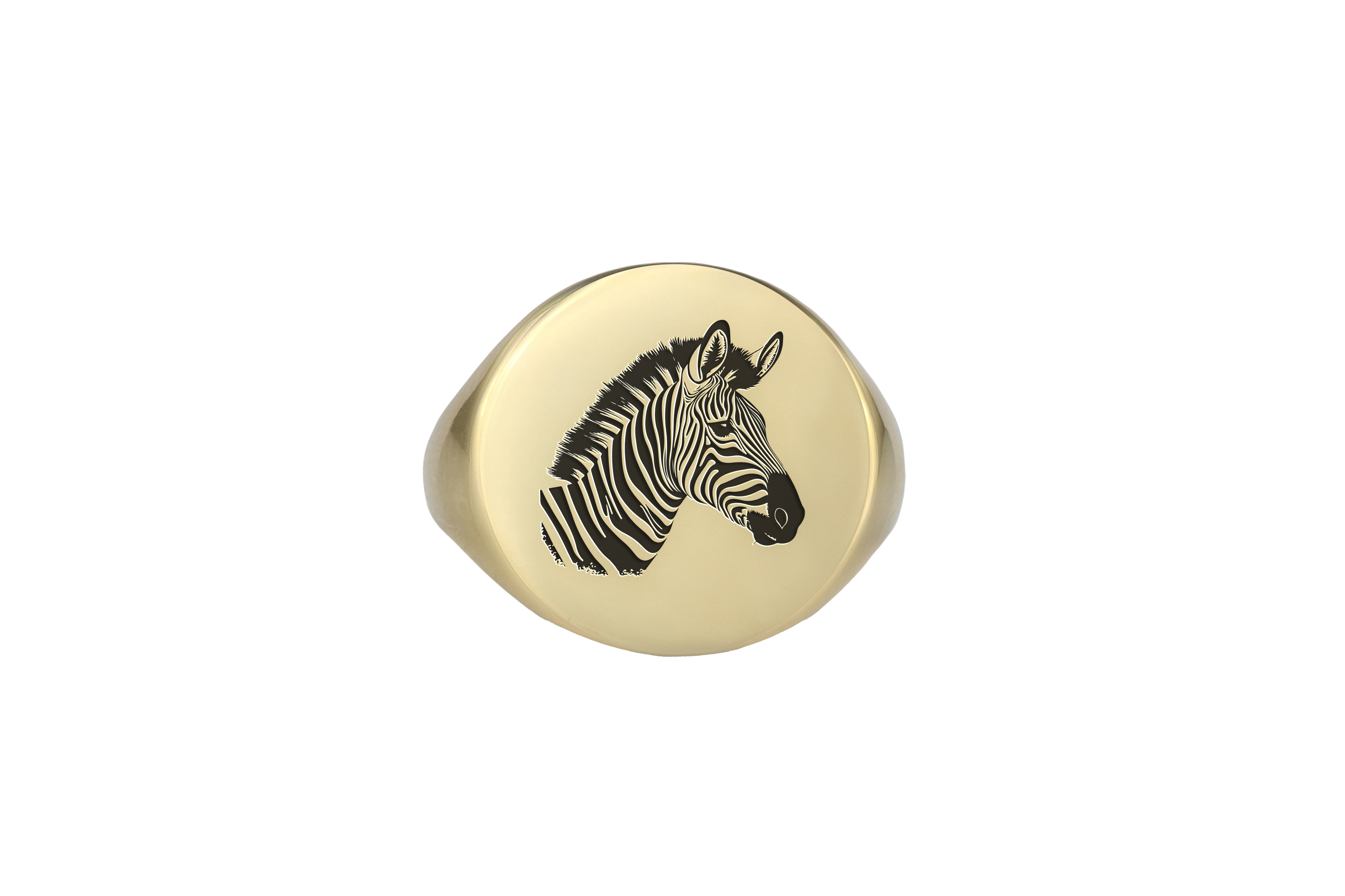 Bold Statement Zebra Ring