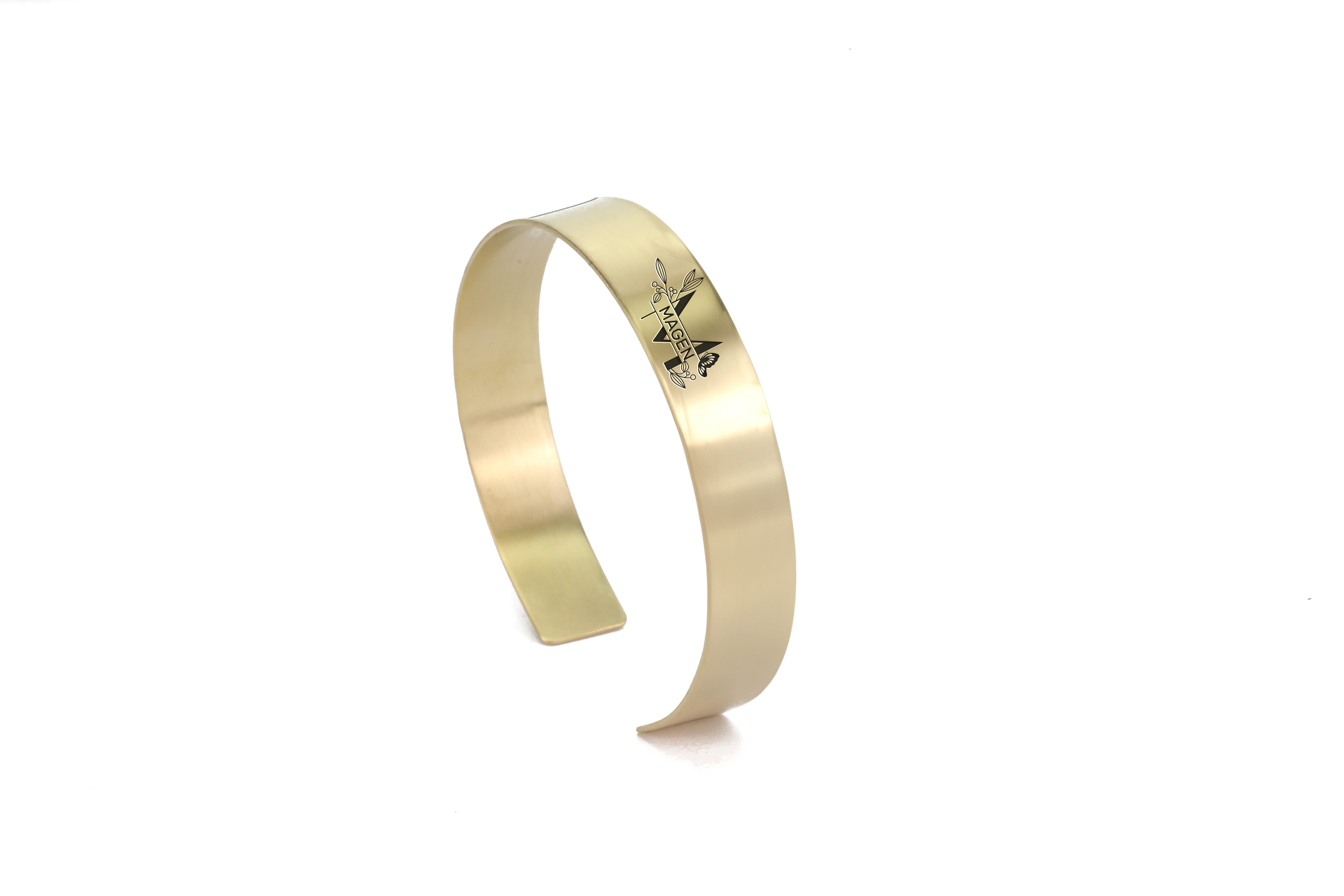 Name Initial Gold Bracelet