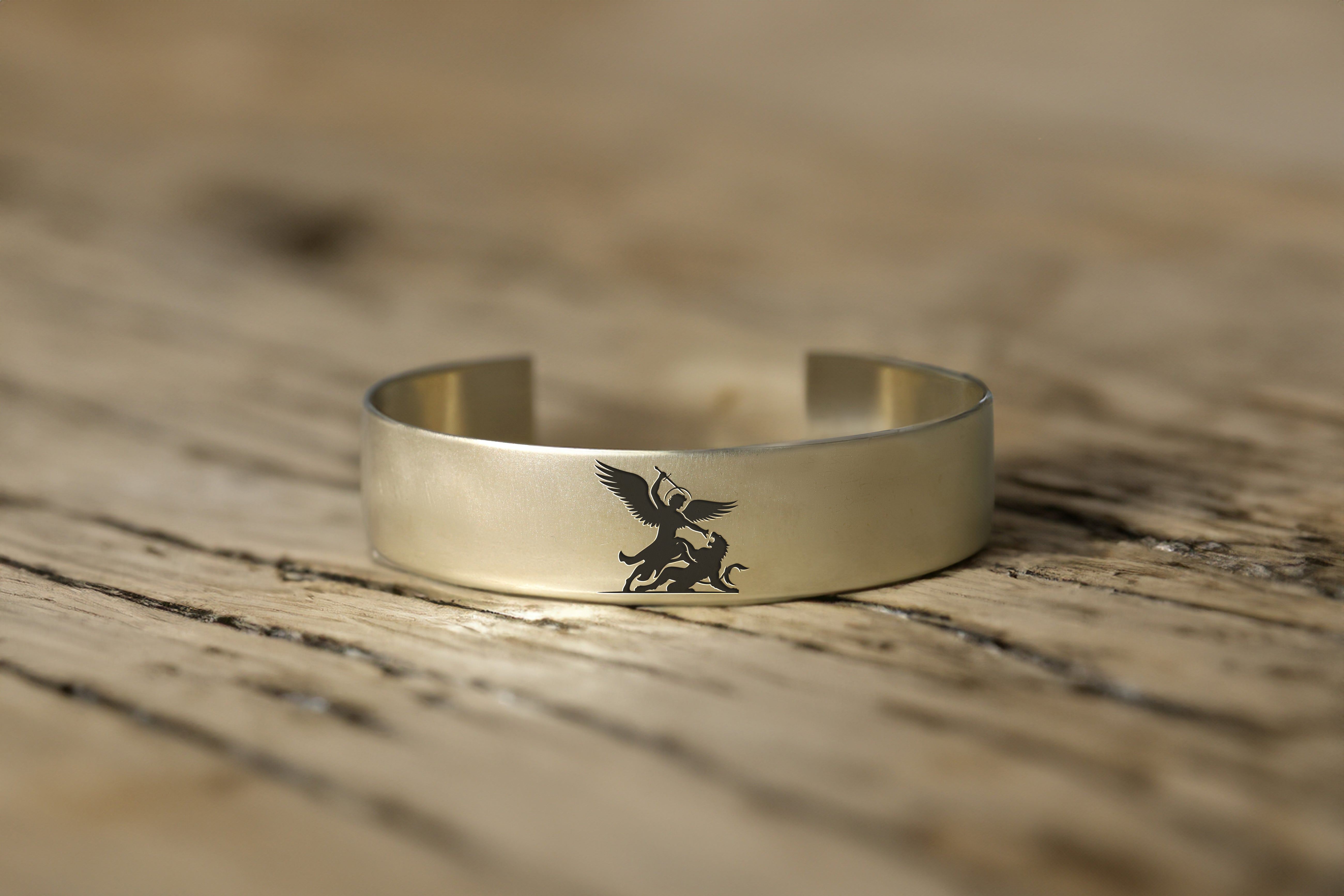 24k Gold Archangel Bracelet