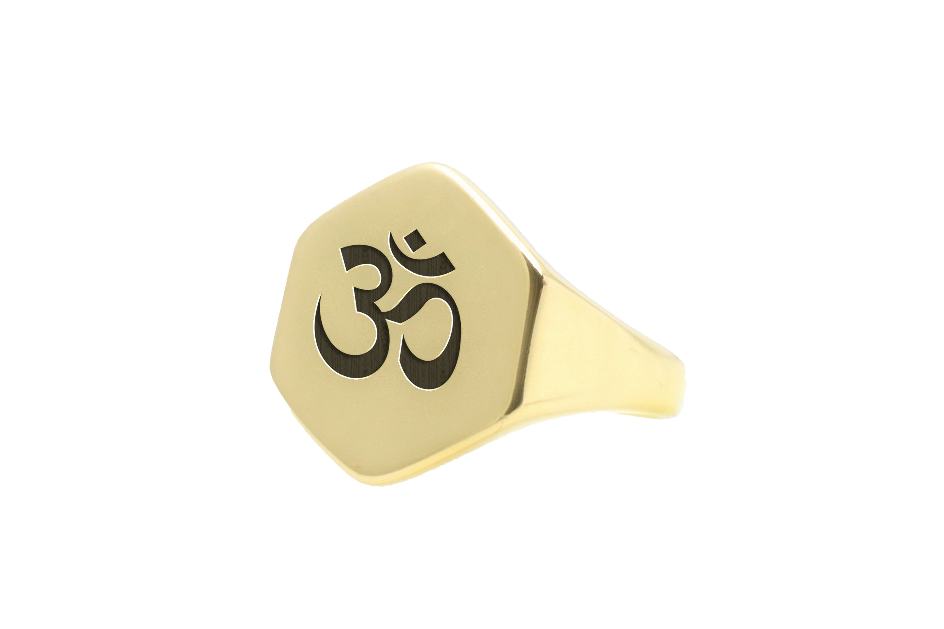 Hinduism Engraved Signet Ring