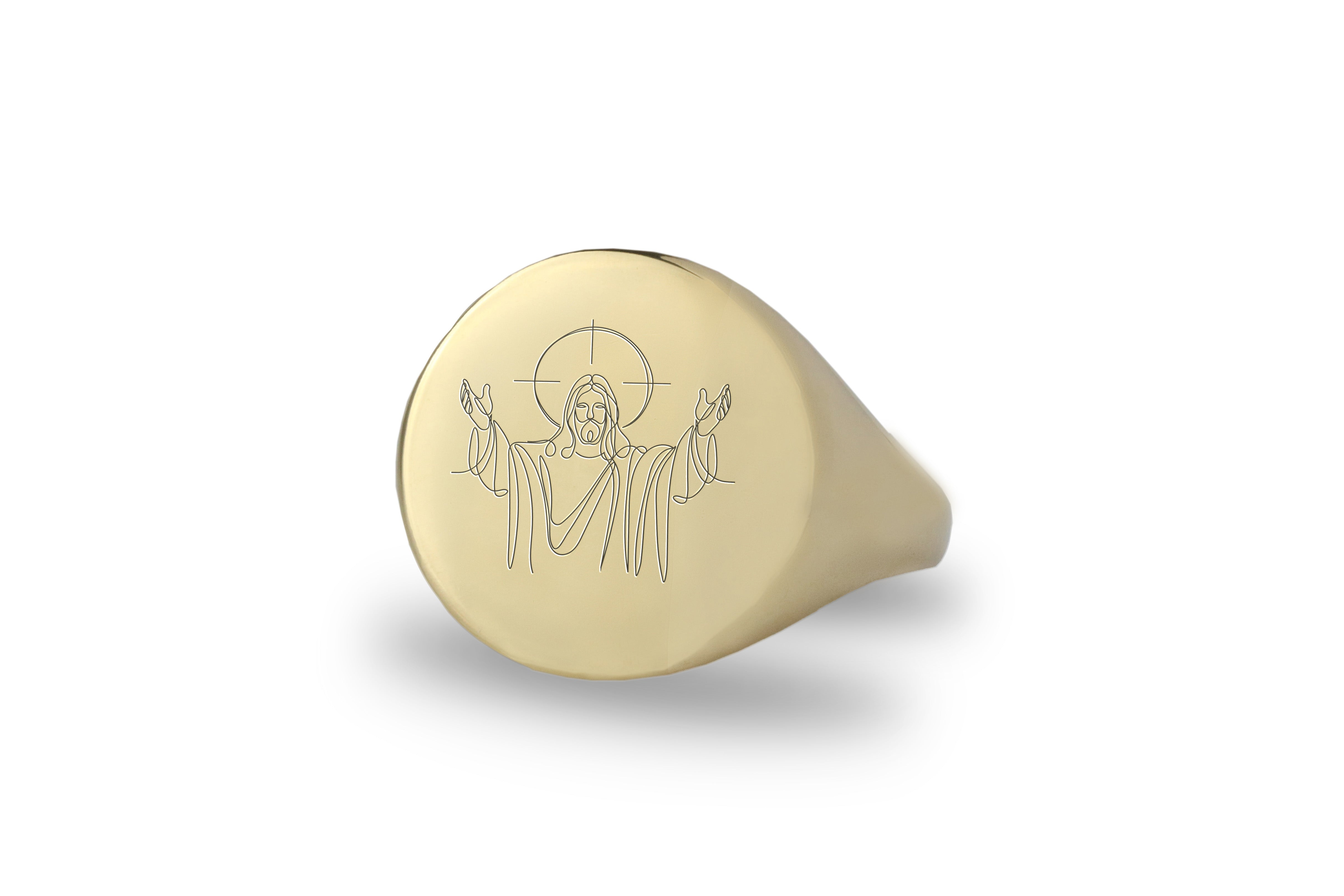 Bold Statement Jesus Ring