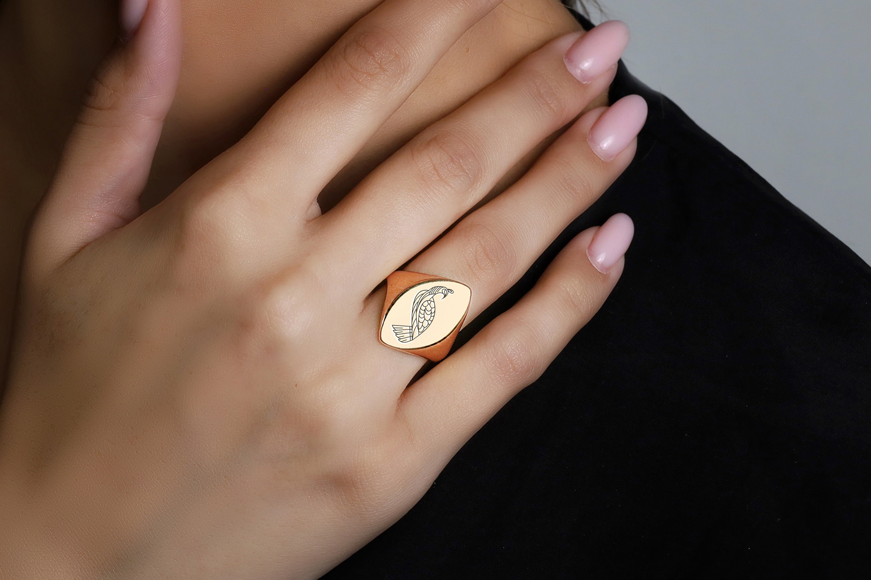 Egyptian Peacock Ring