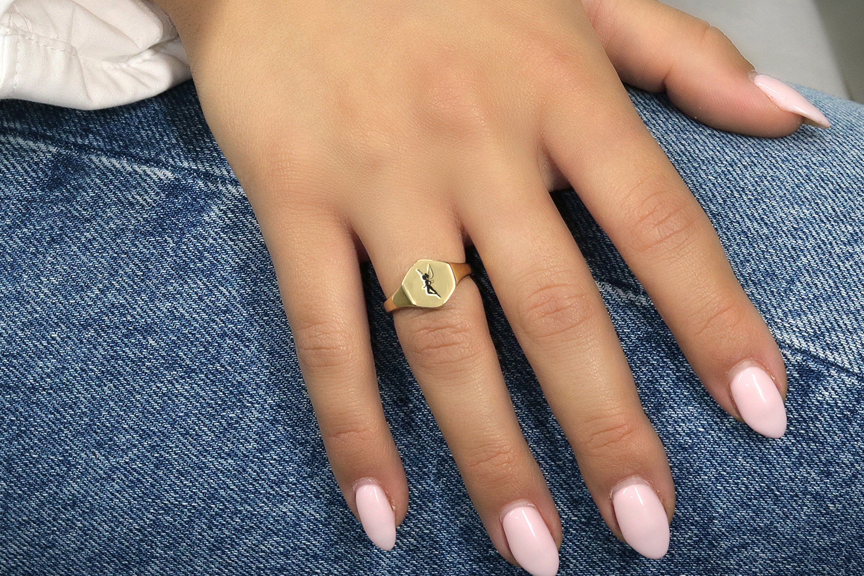 Engraved Fairy Ring