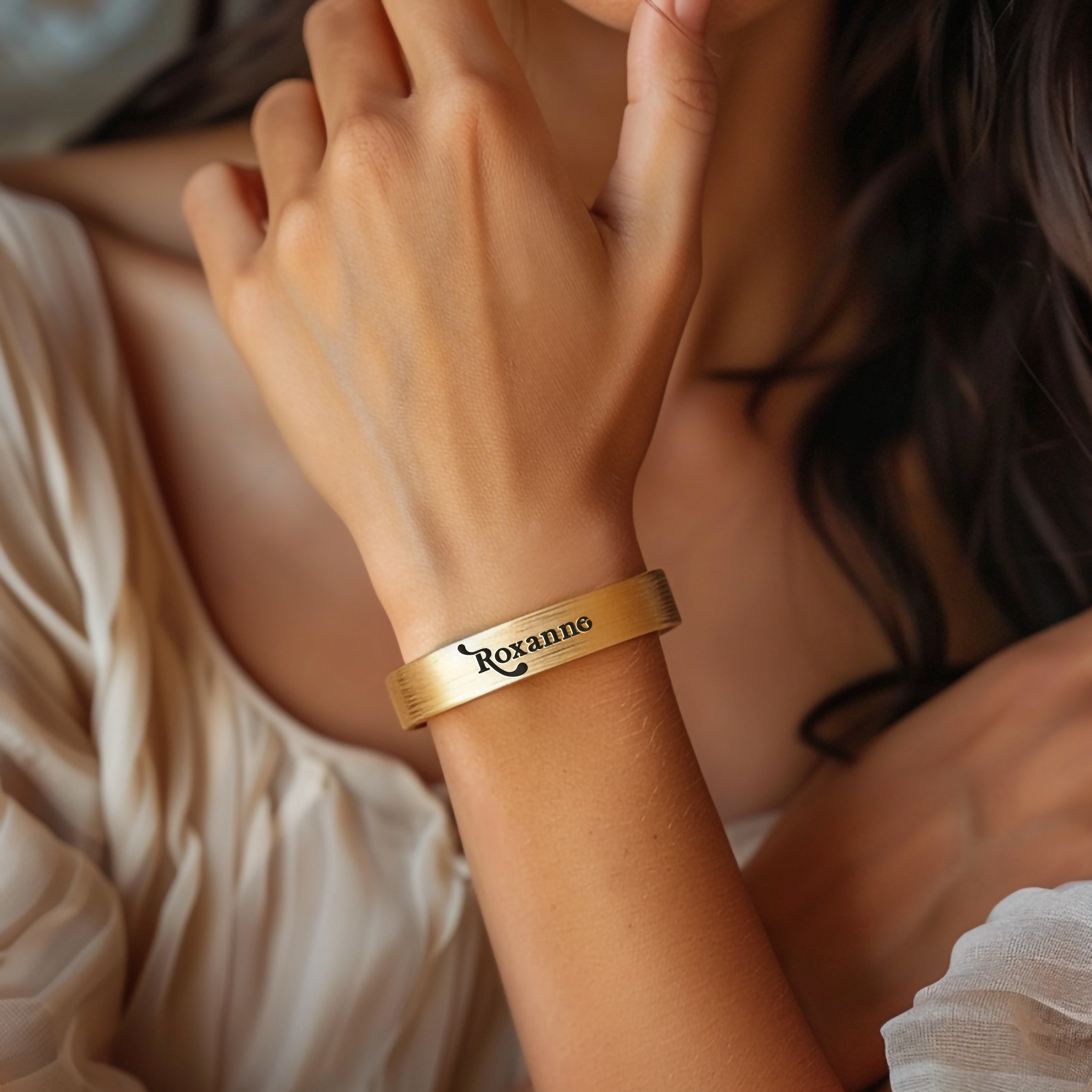 Custom Name Gold Bracelet