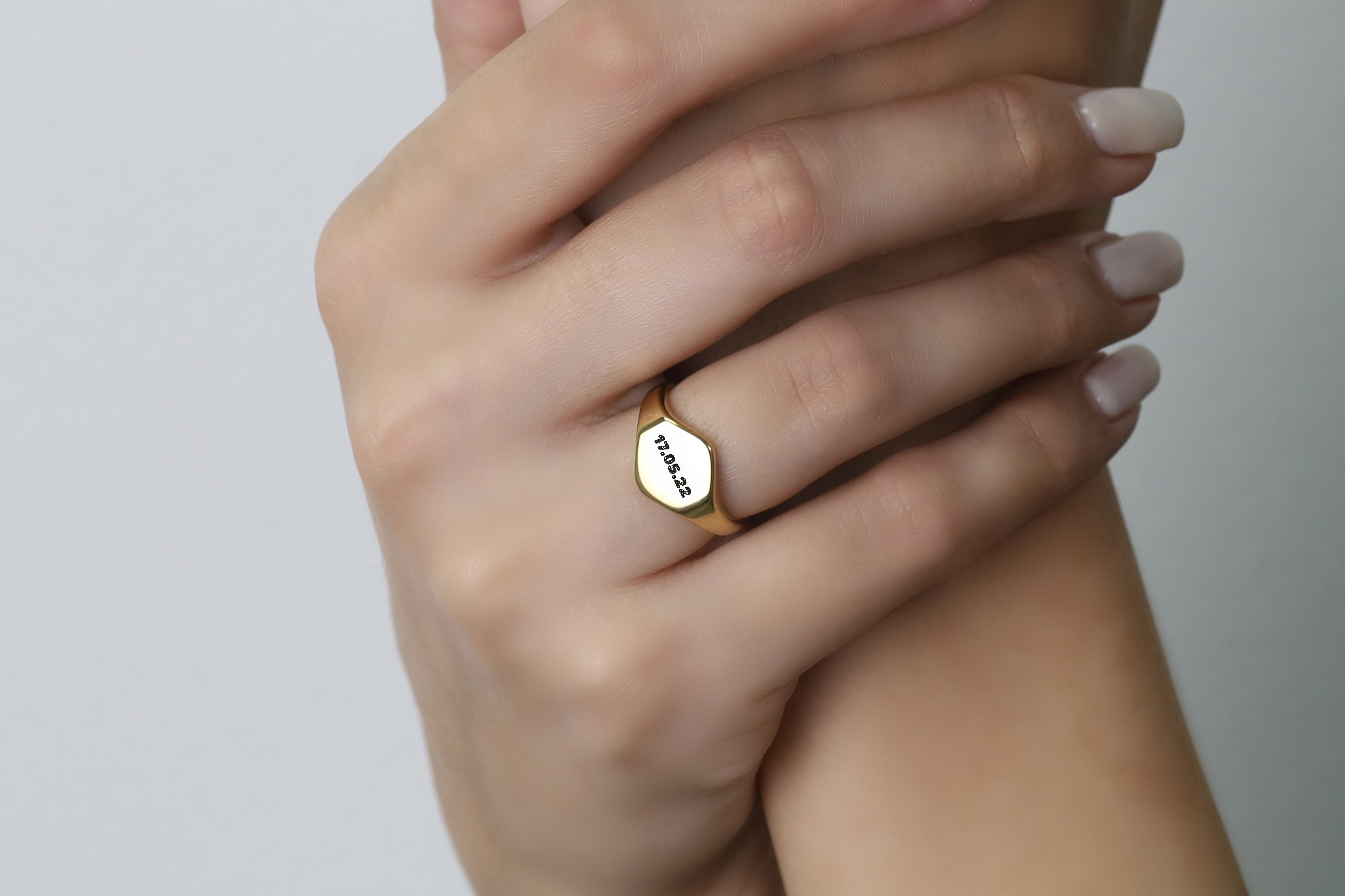 Custom Date Day Ring