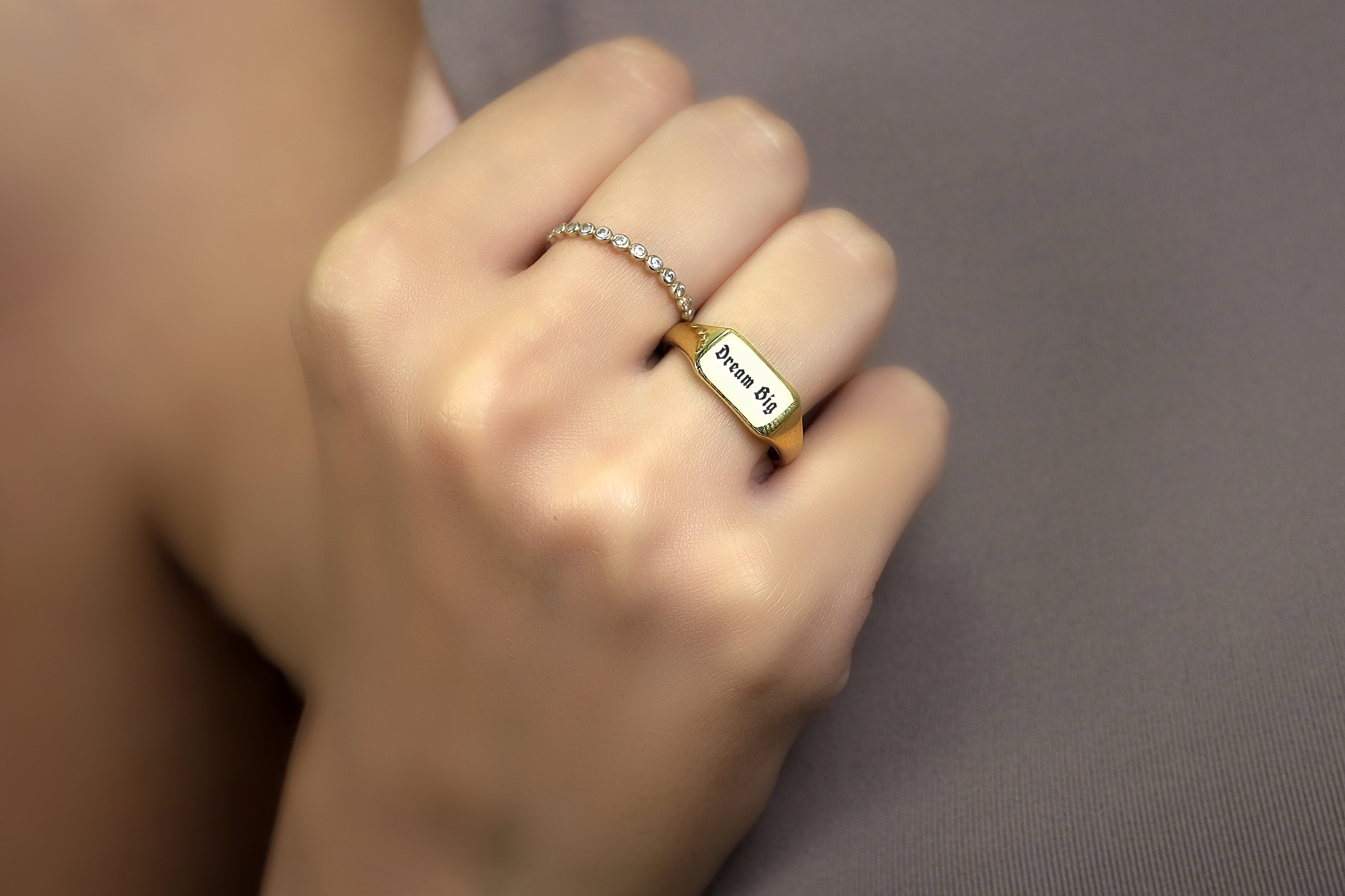 Custom Text Ring