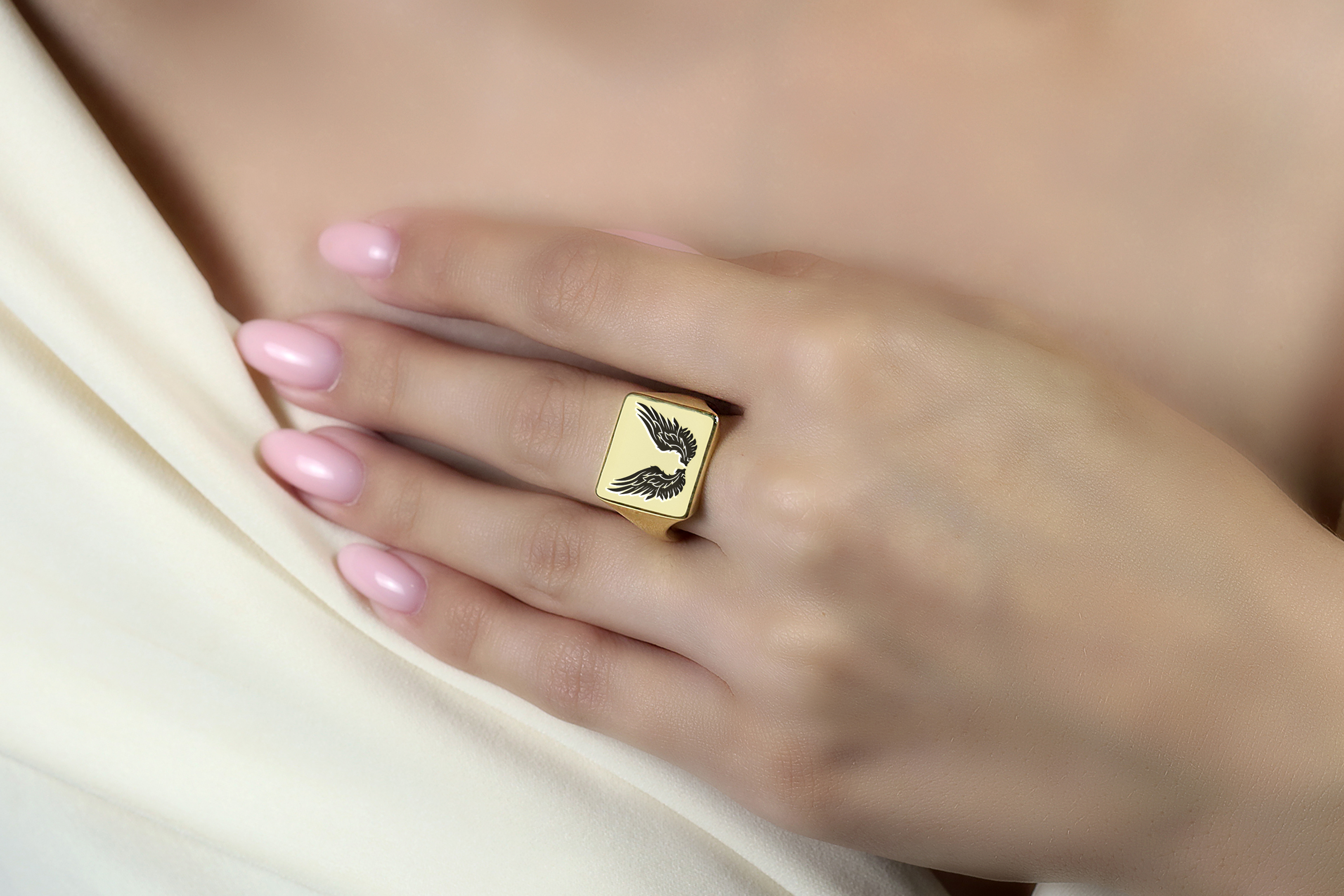 Angelic Wings Ring