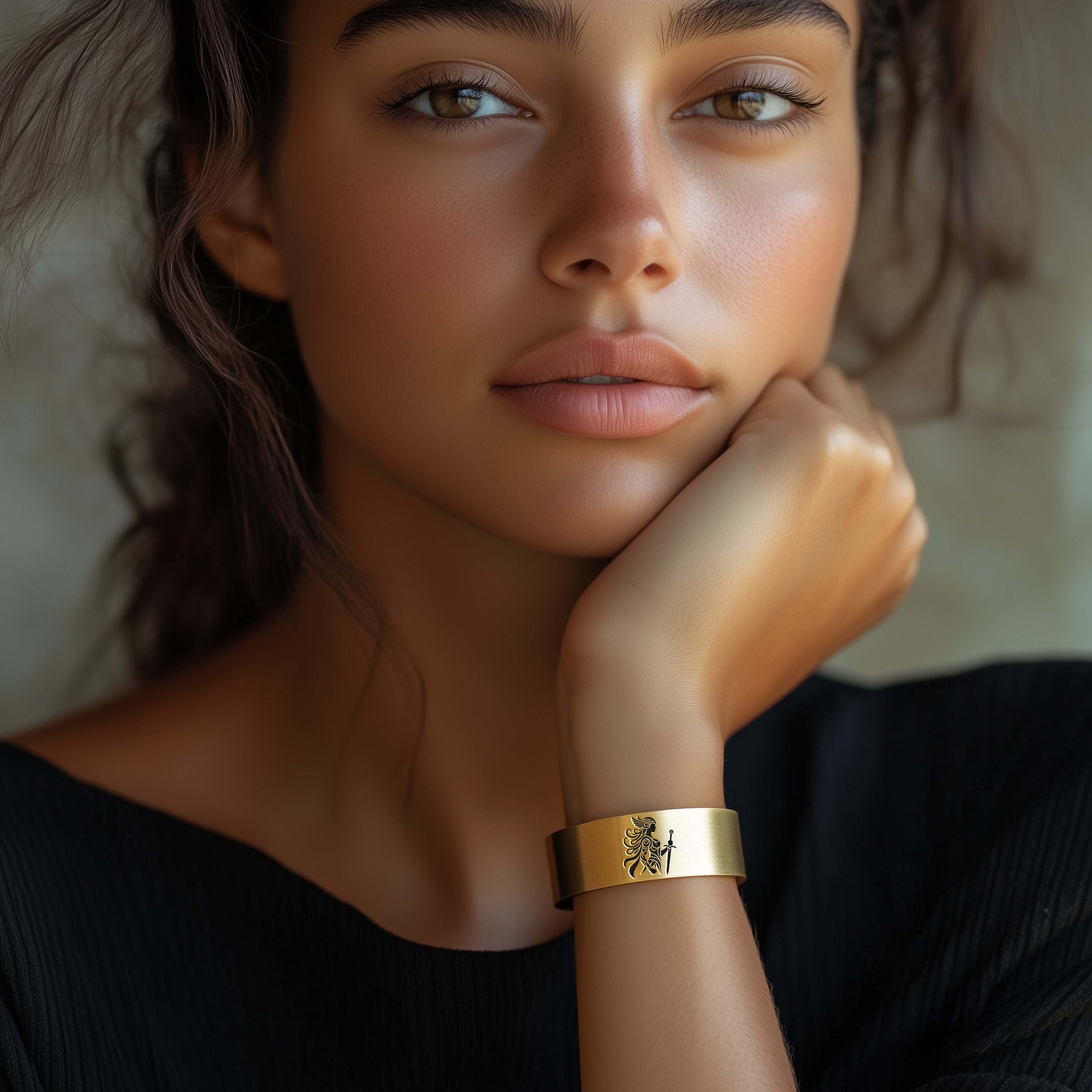 Engraved Valkyrie Bracelet