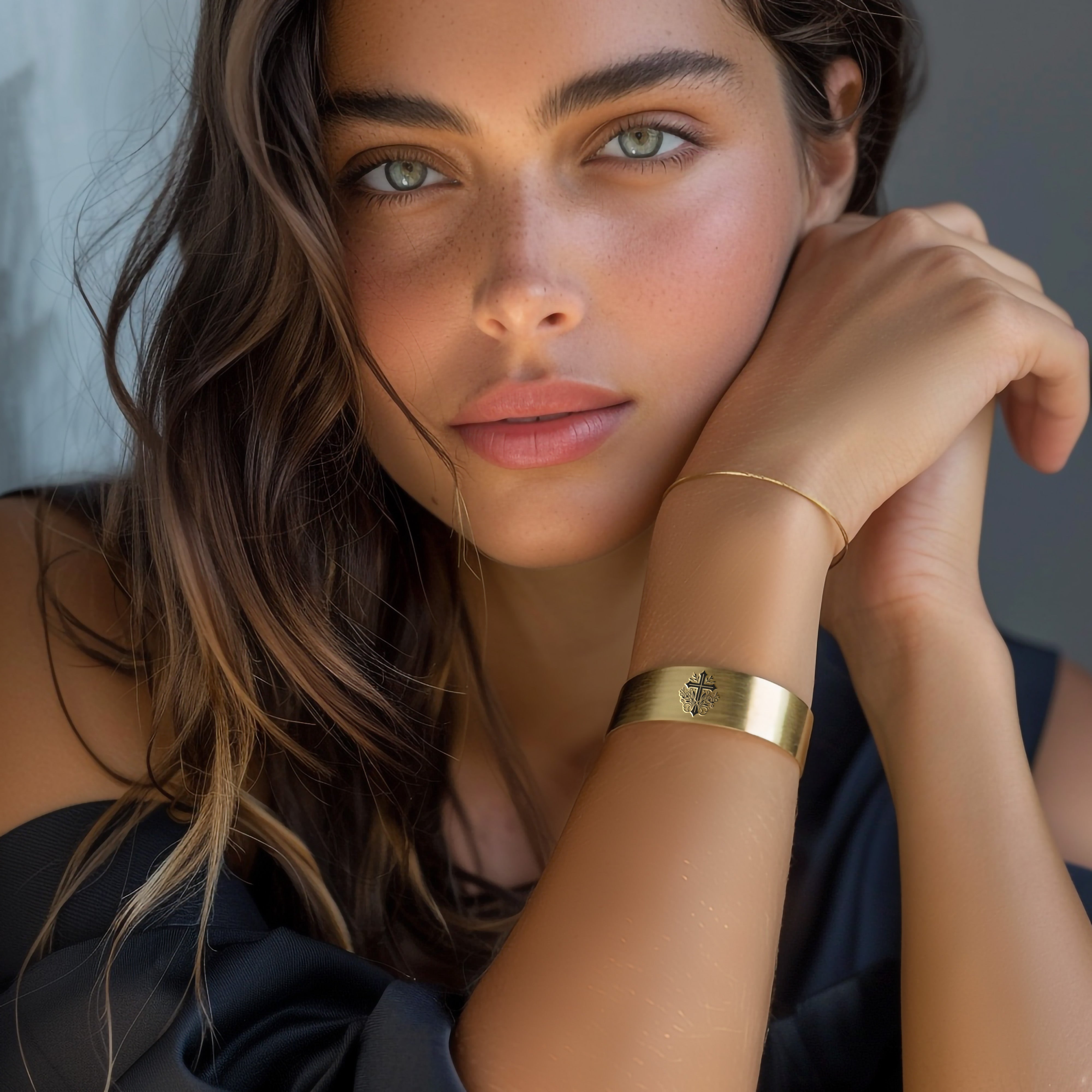 24k Gold Christianity Bracelet