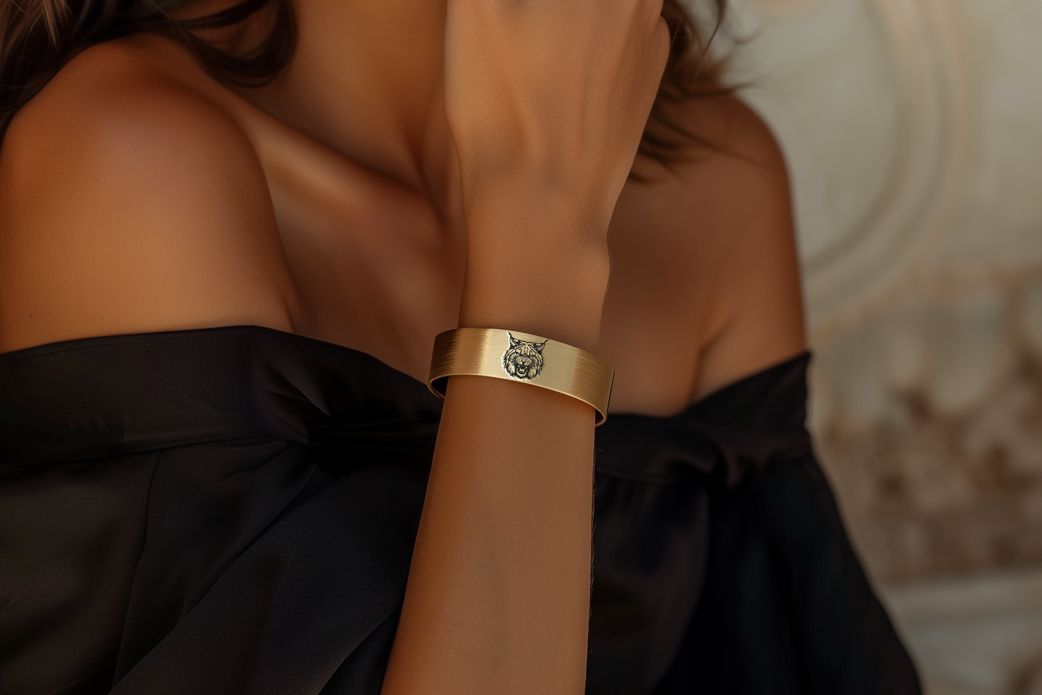 14k Gold Lynx Bracelet