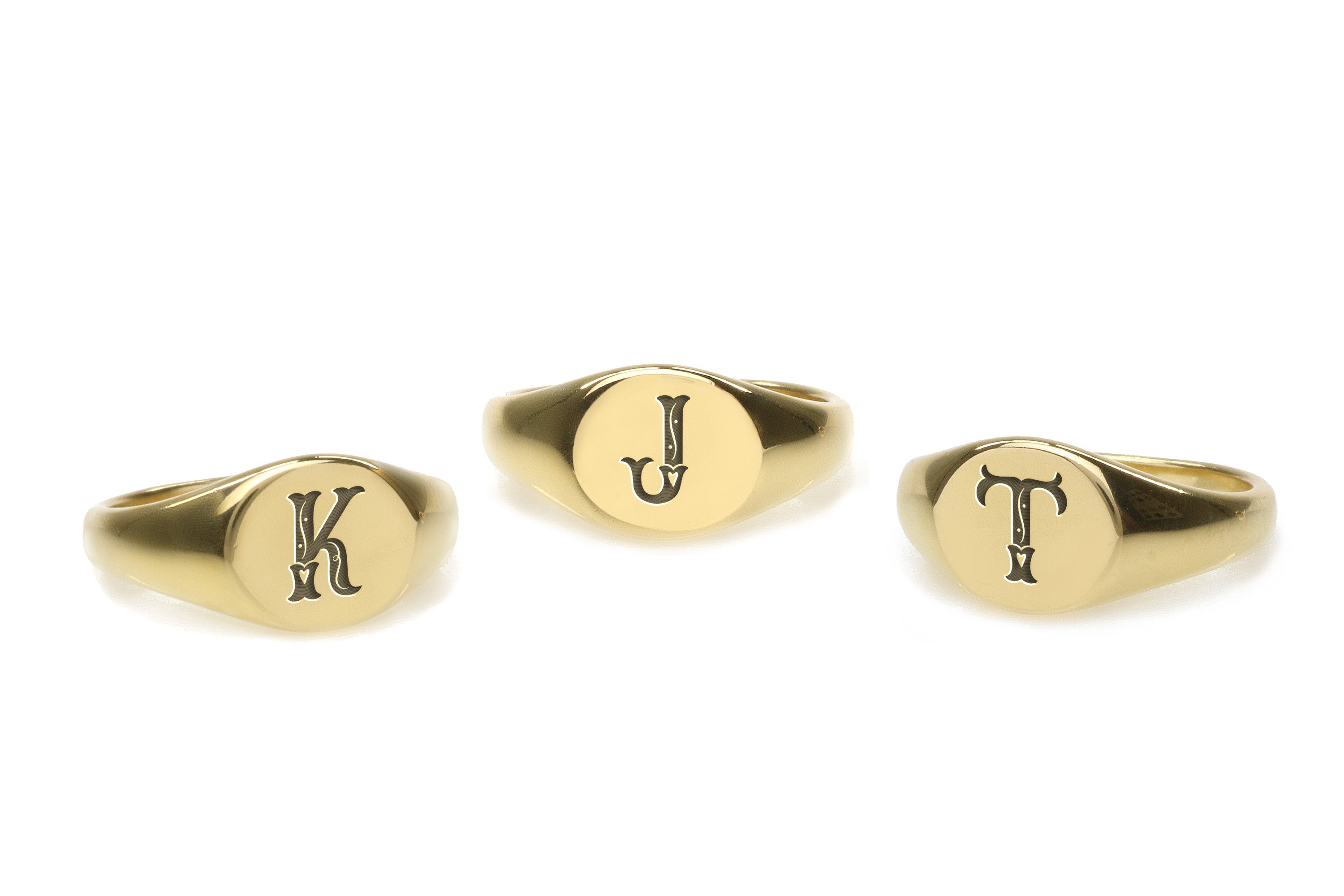 Custom Letter Ring