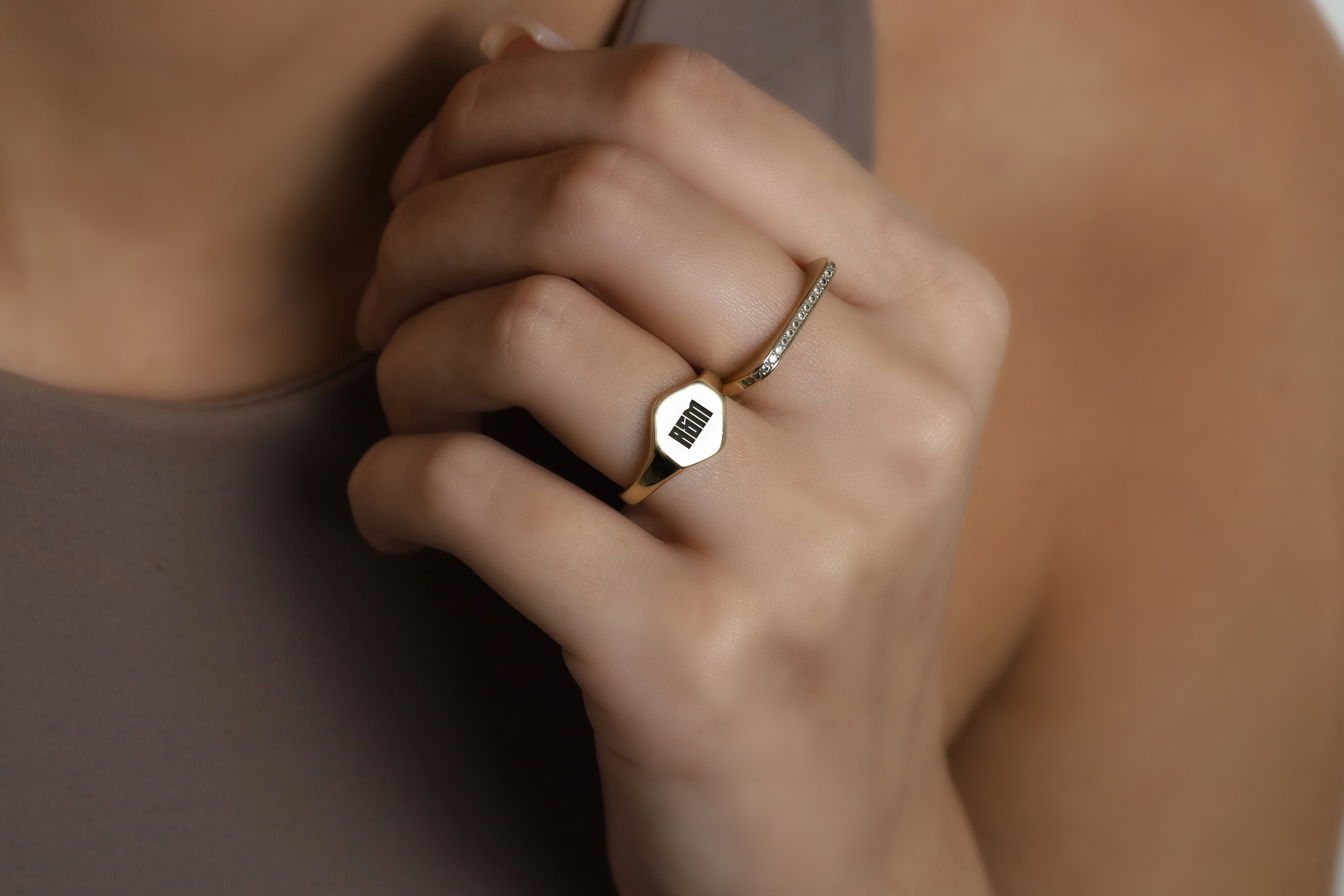 Personalized Name Ring