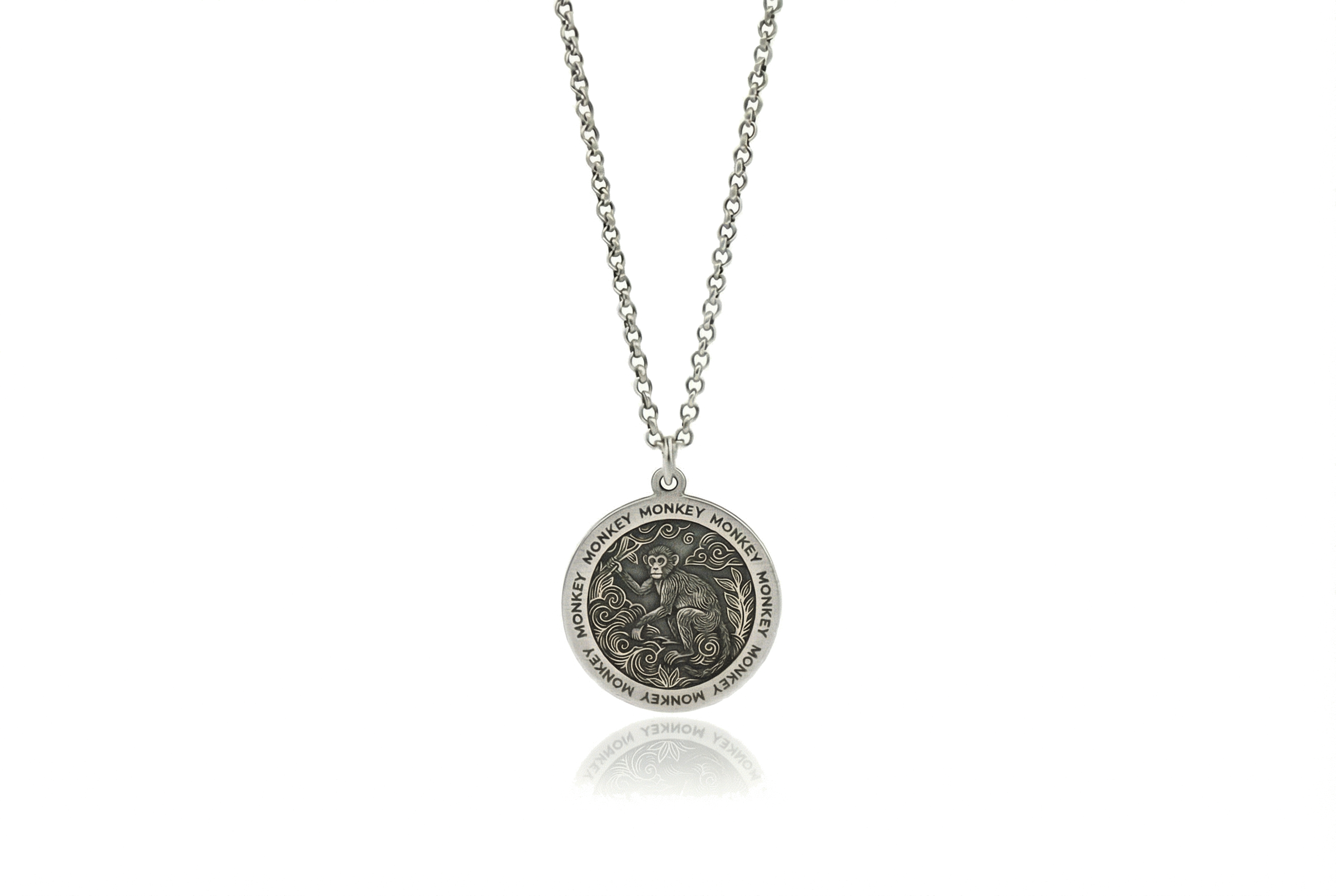 Monkey Zodiac Necklace