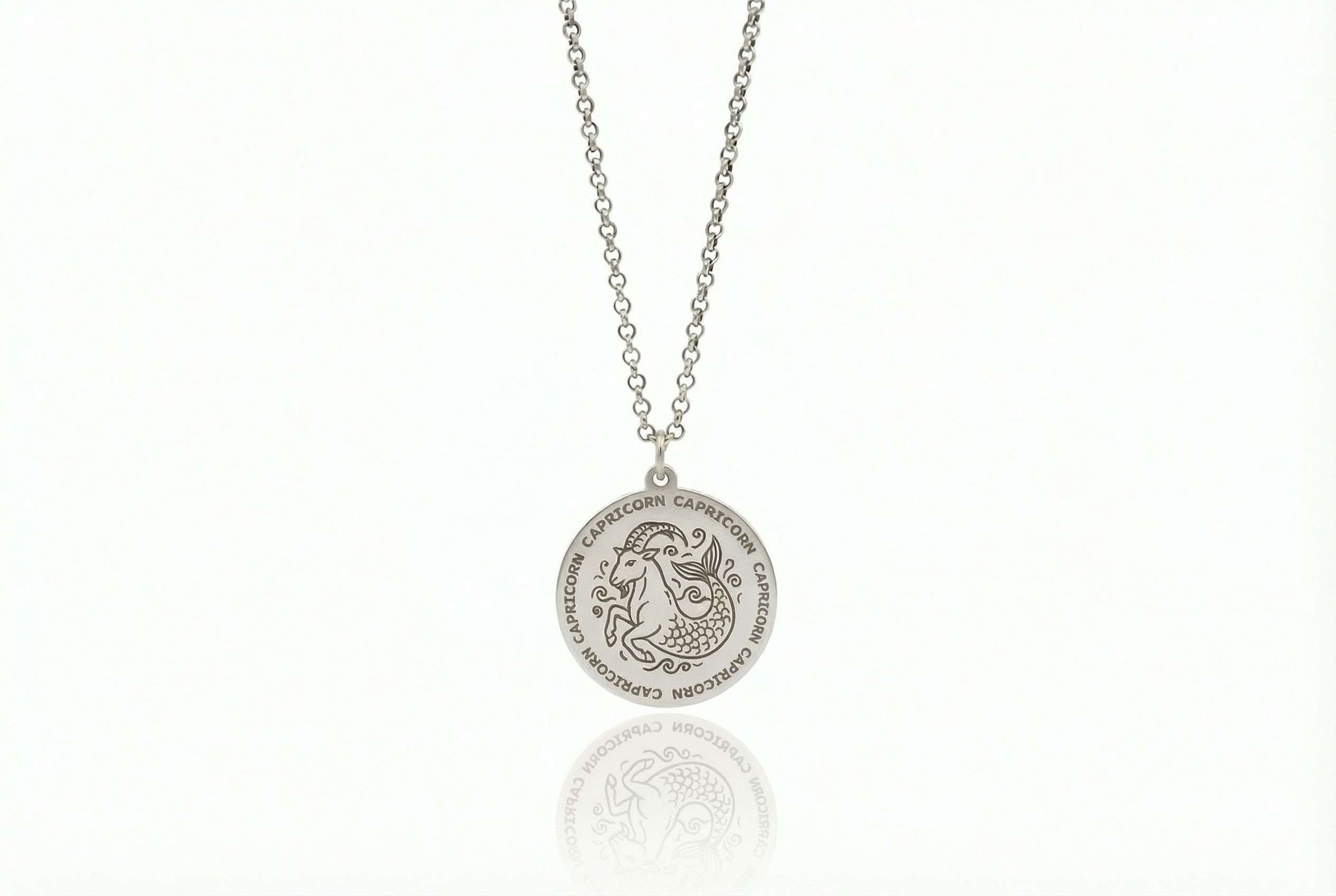 Capricorn Zodiac Necklace