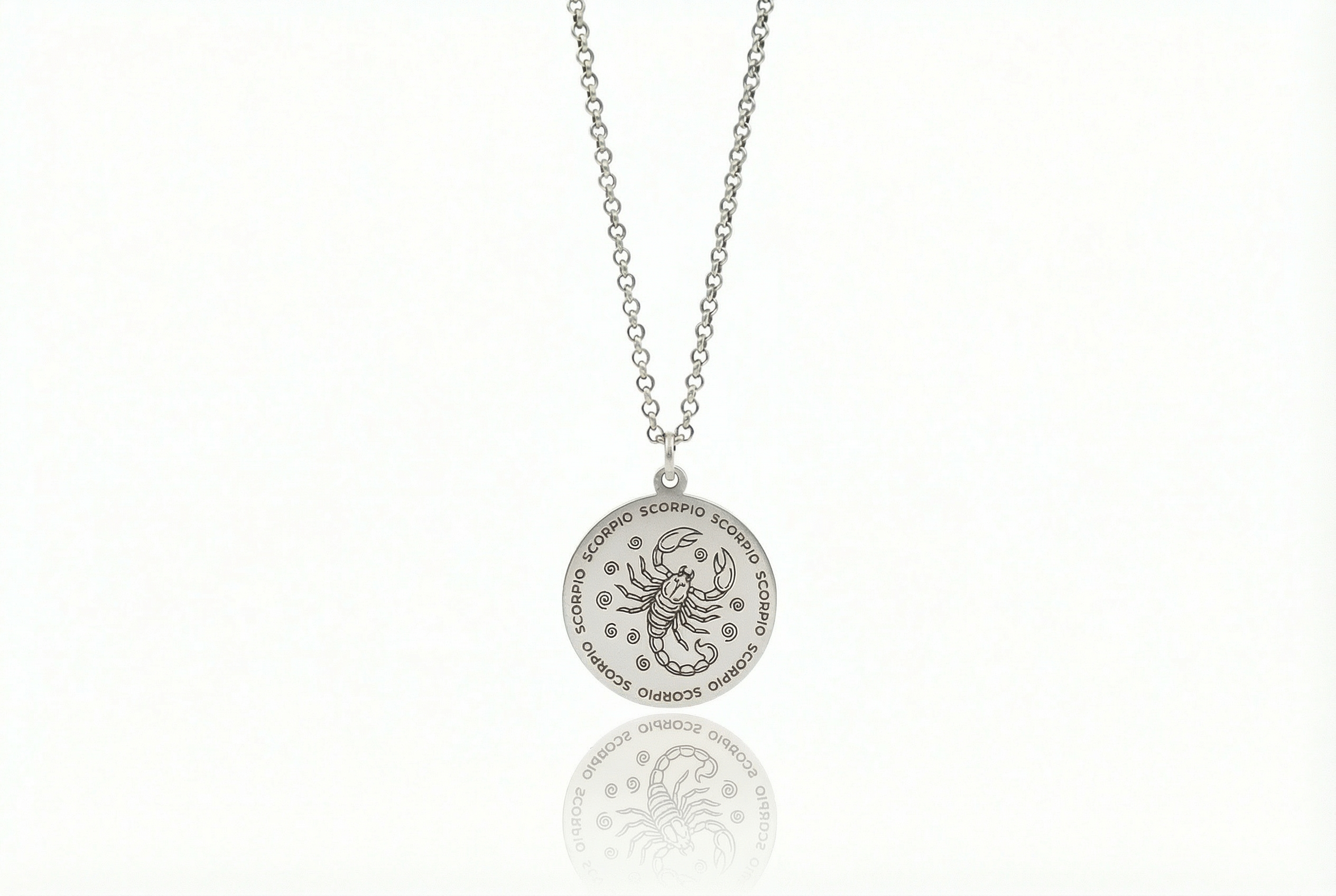 Scorpio Zodiac Necklace