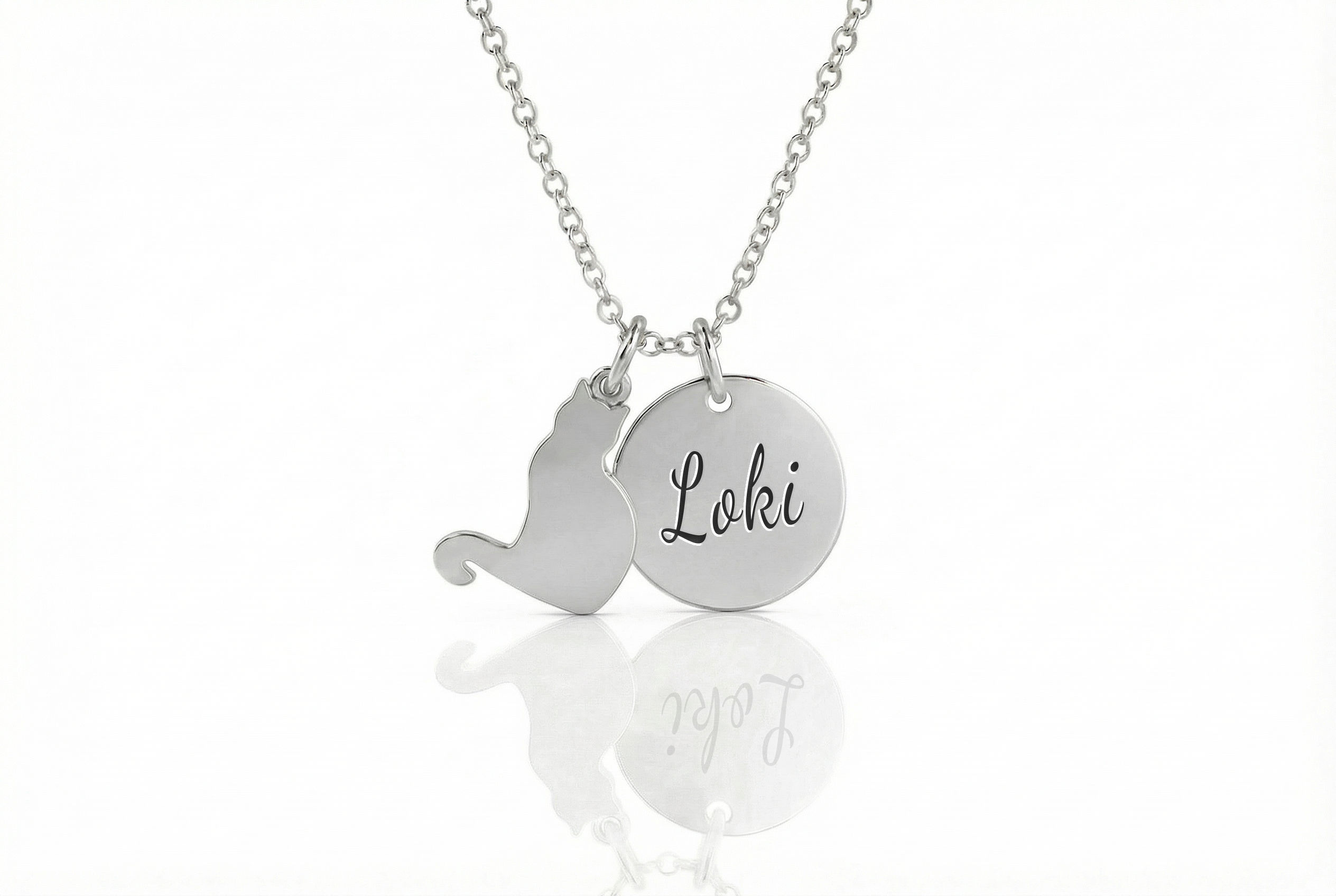 Personalized Cat Necklace
