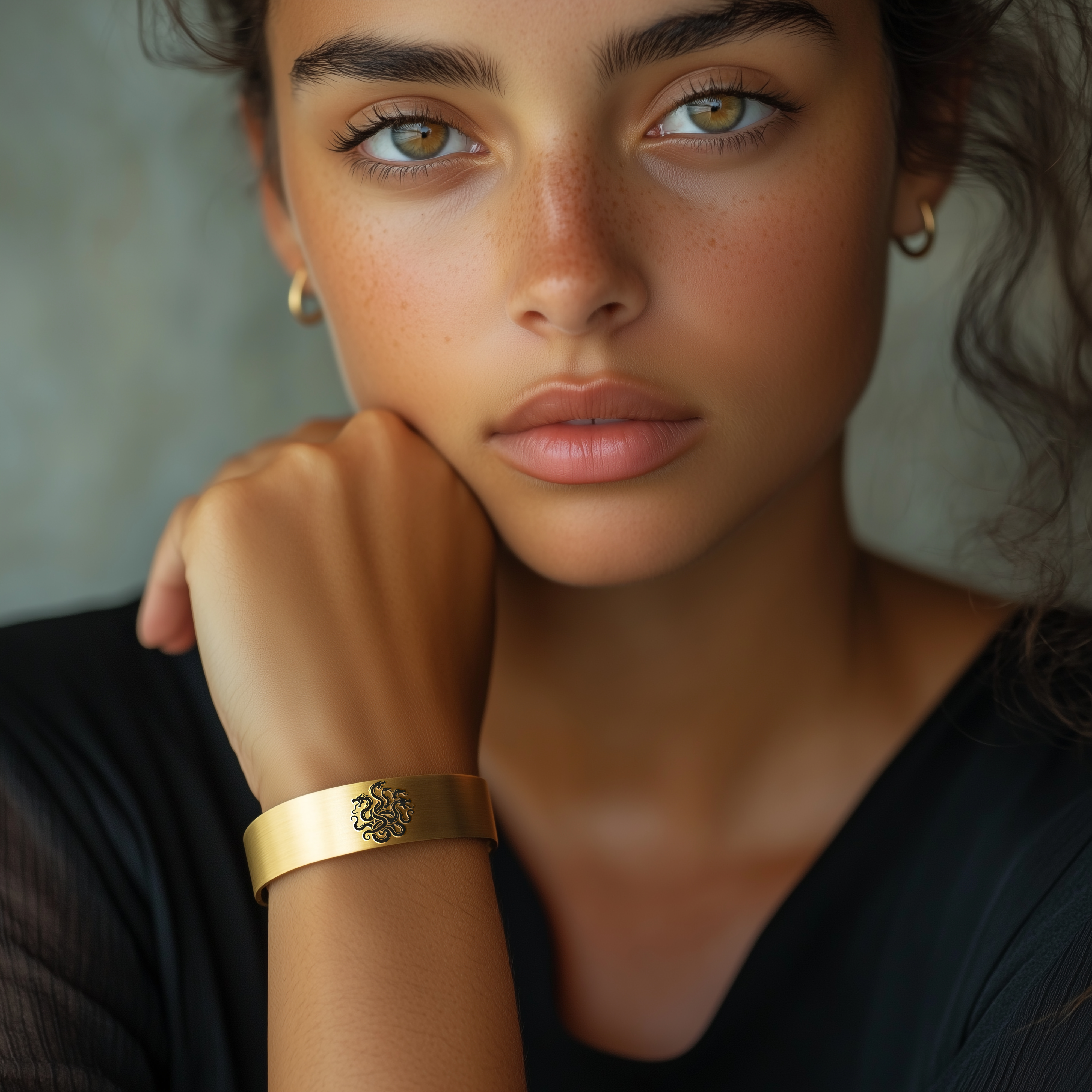 Engraved Mythical Hydra Bracelet