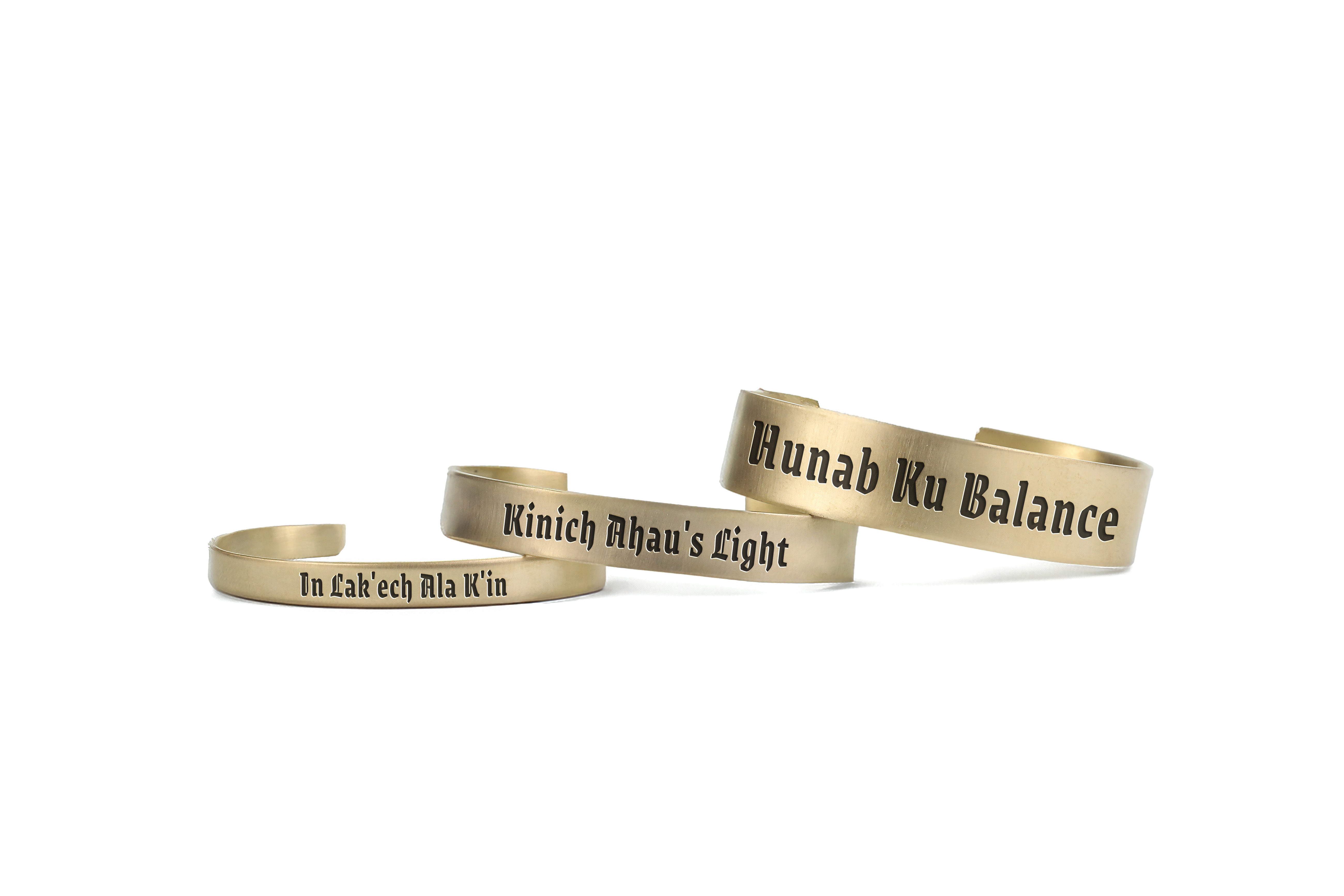 14k Gold Mayan Bracelet