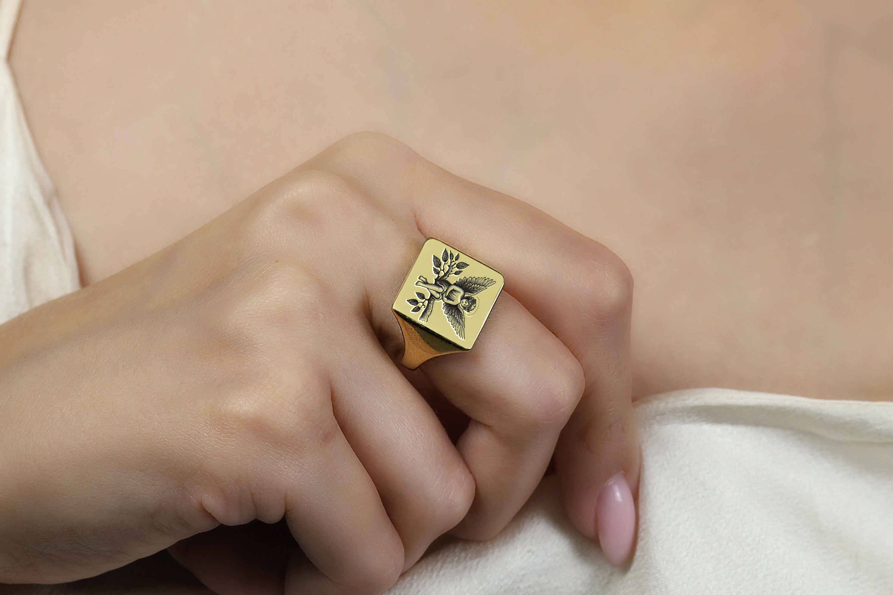 Cupid on Branch Ring