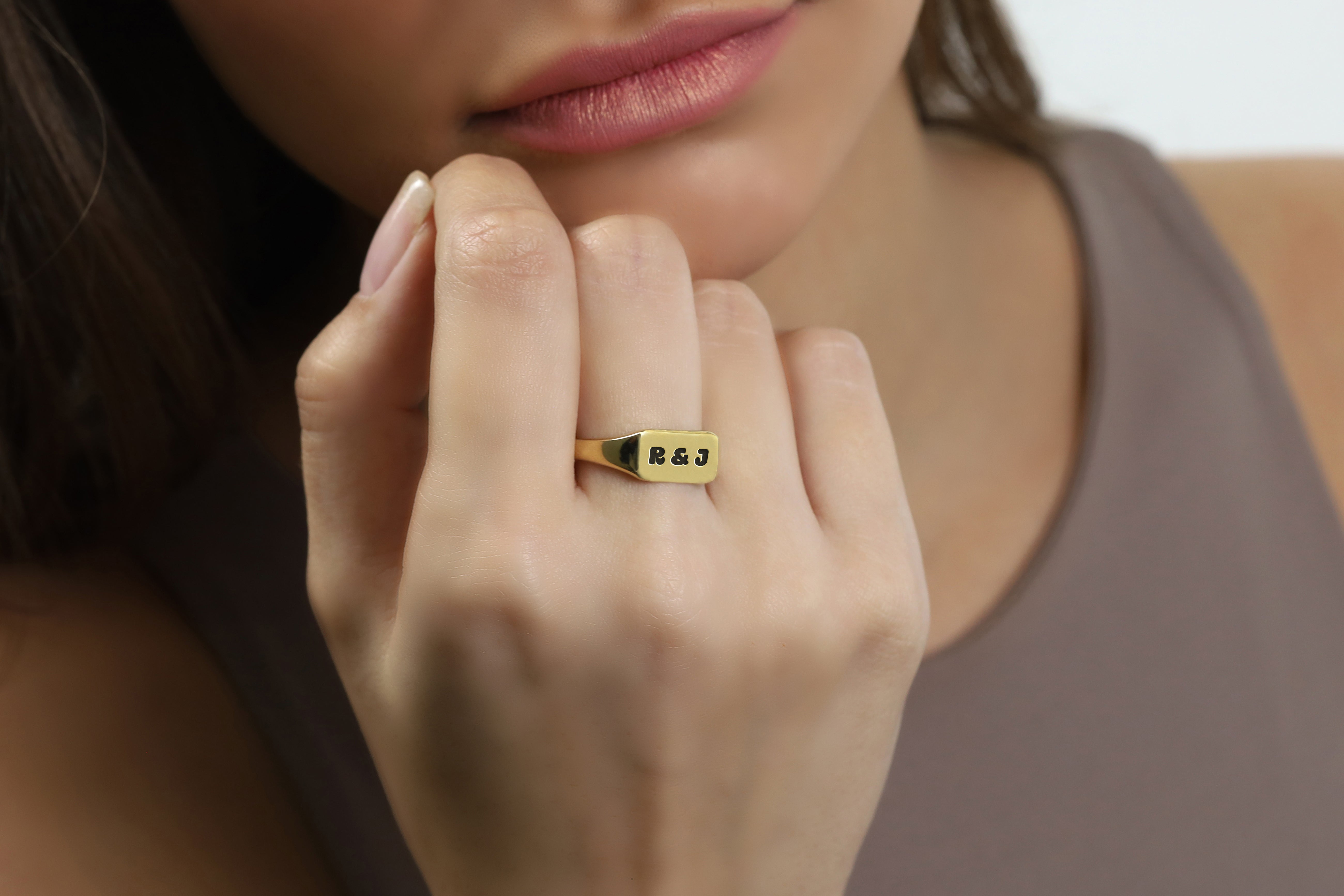 Personalized Birth Date Ring