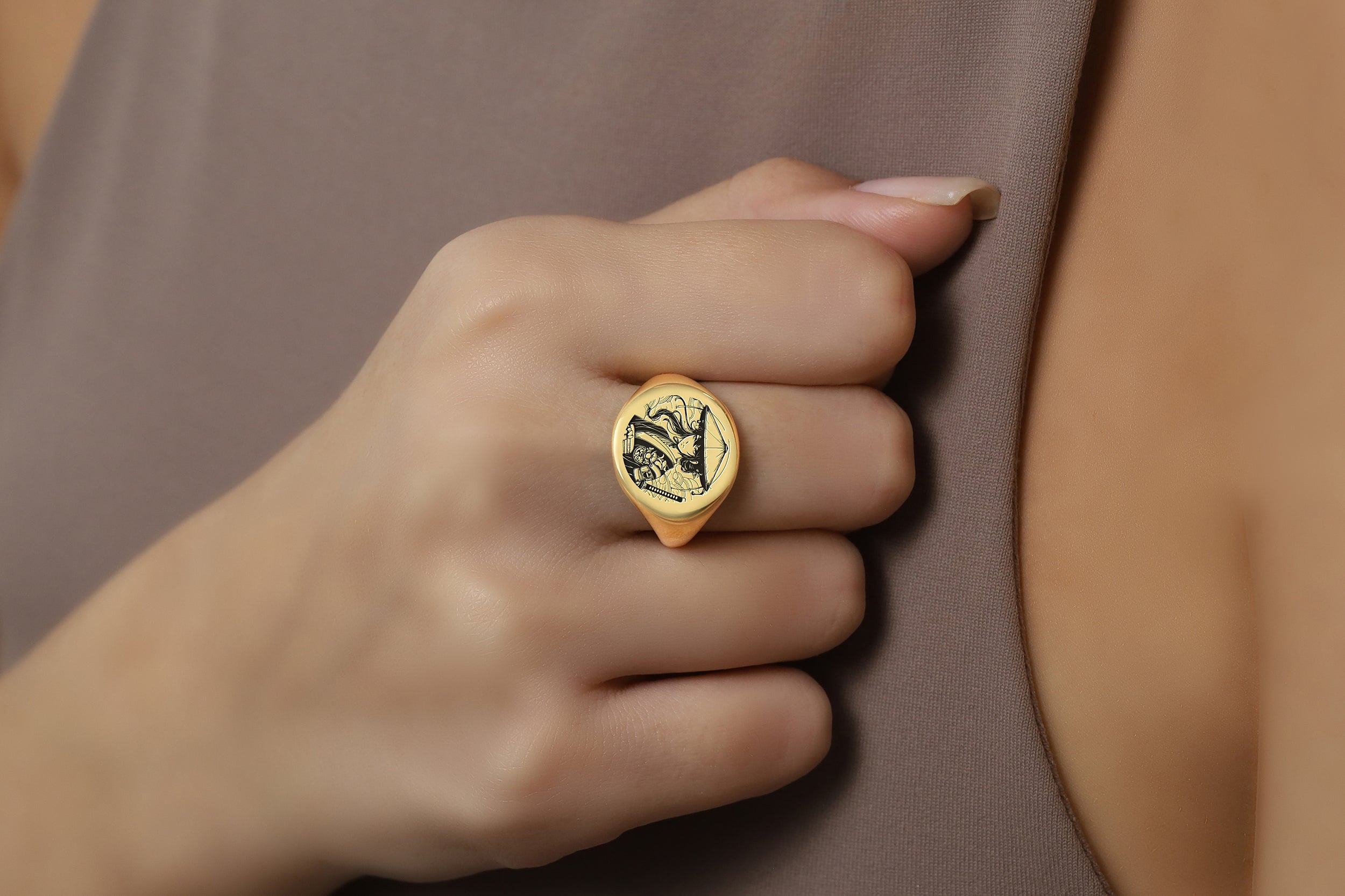 Katana Anime Ring