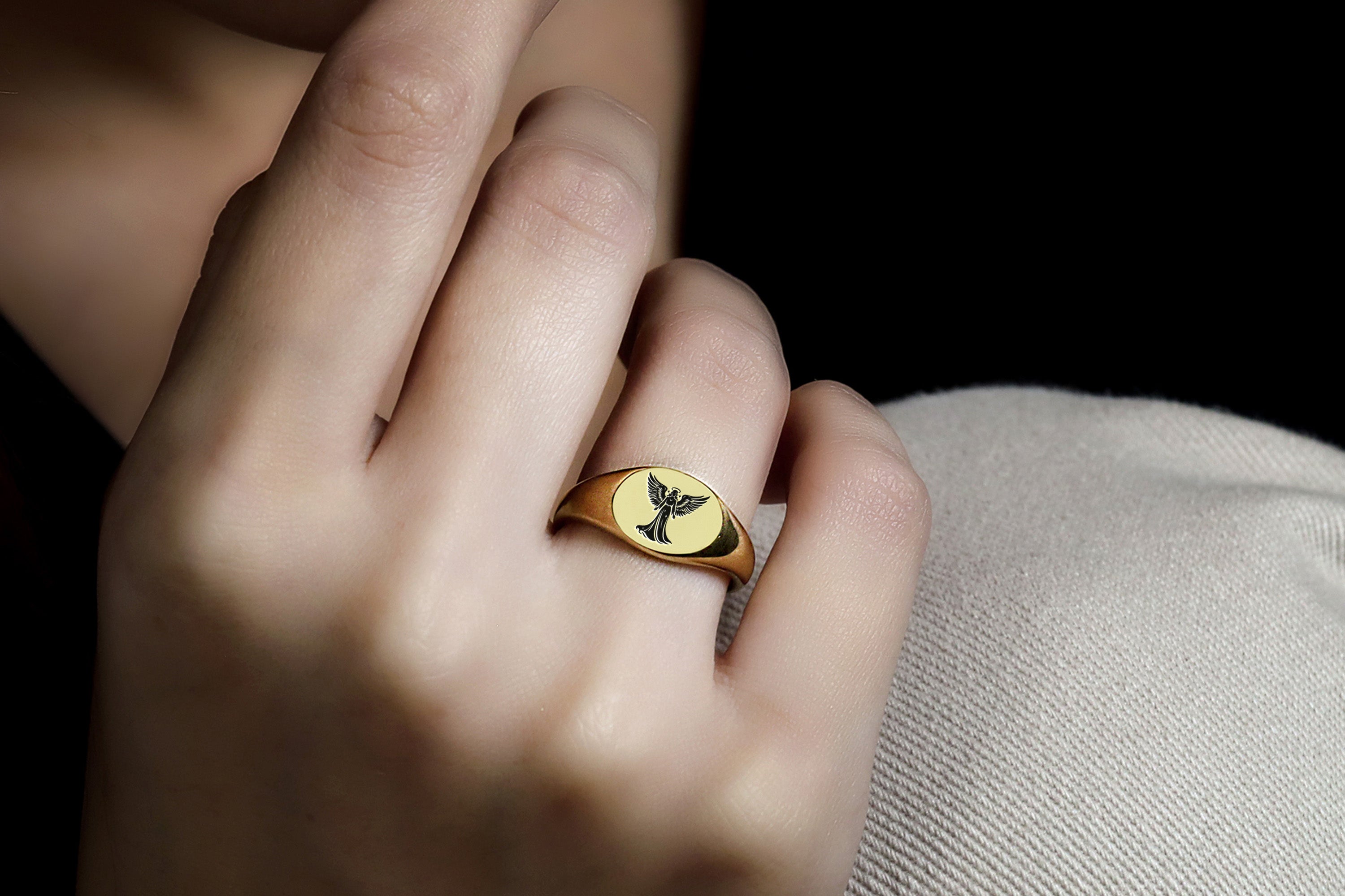 Protection Angel Ring
