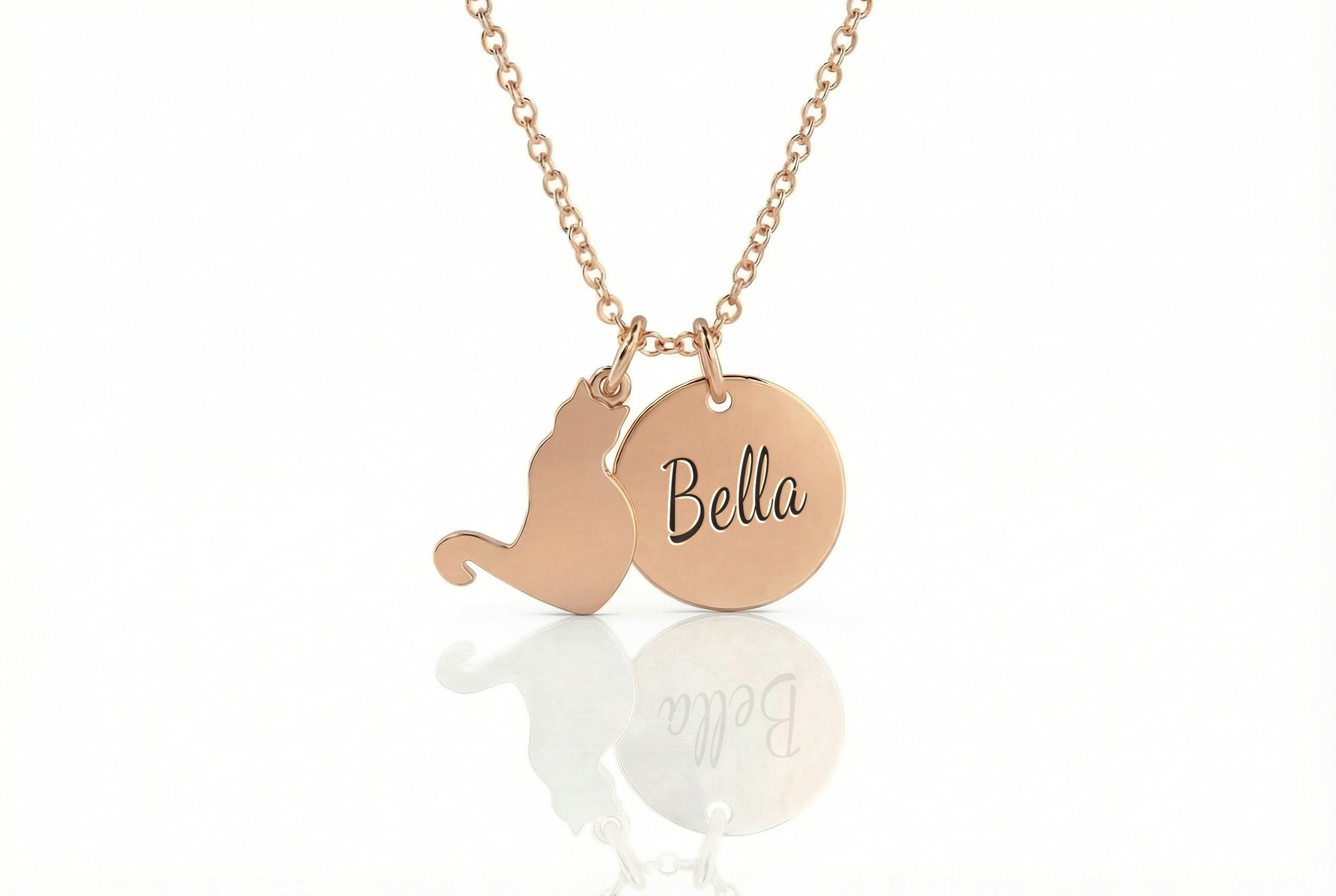 Personalized Cat Necklace