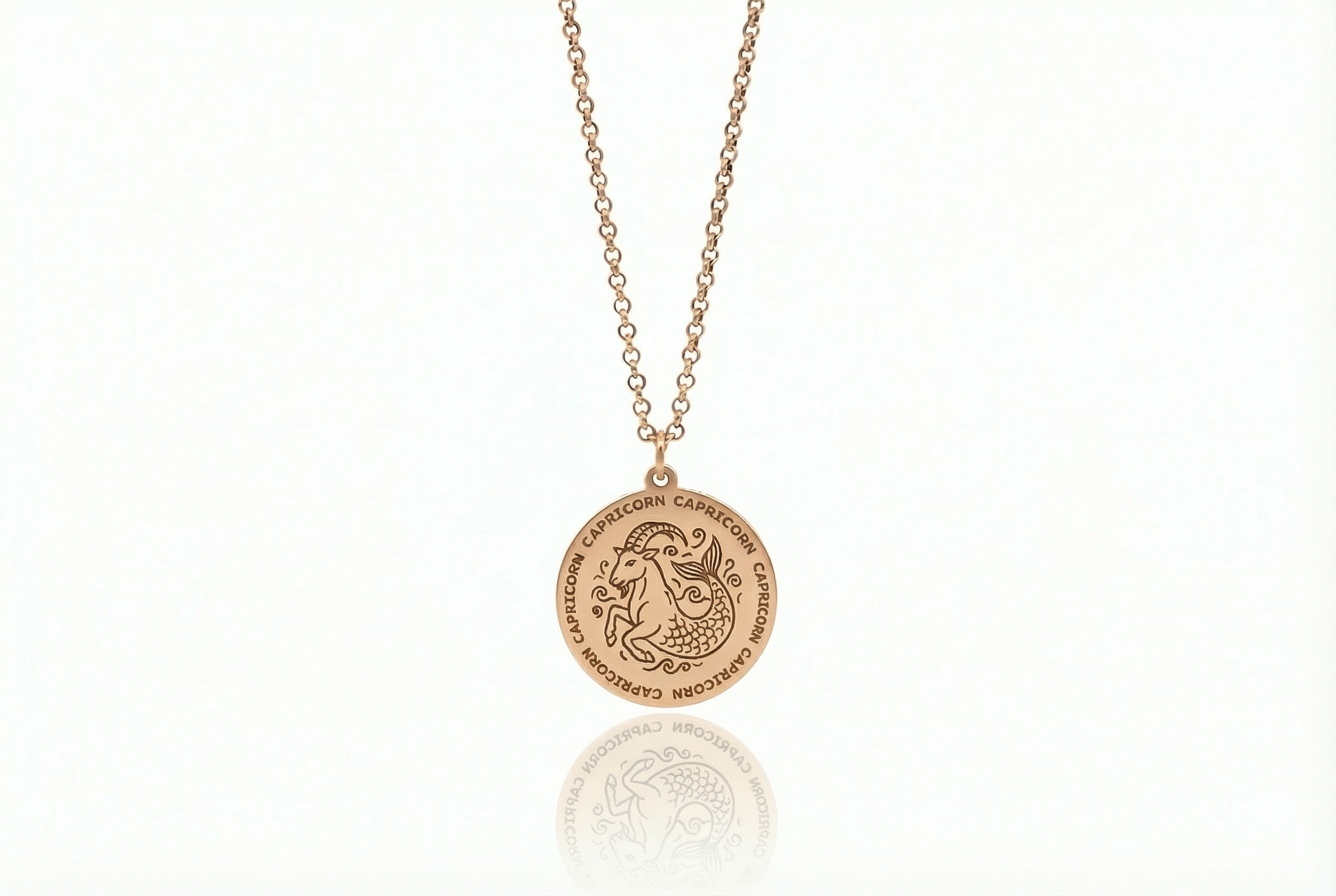 Capricorn Zodiac Necklace