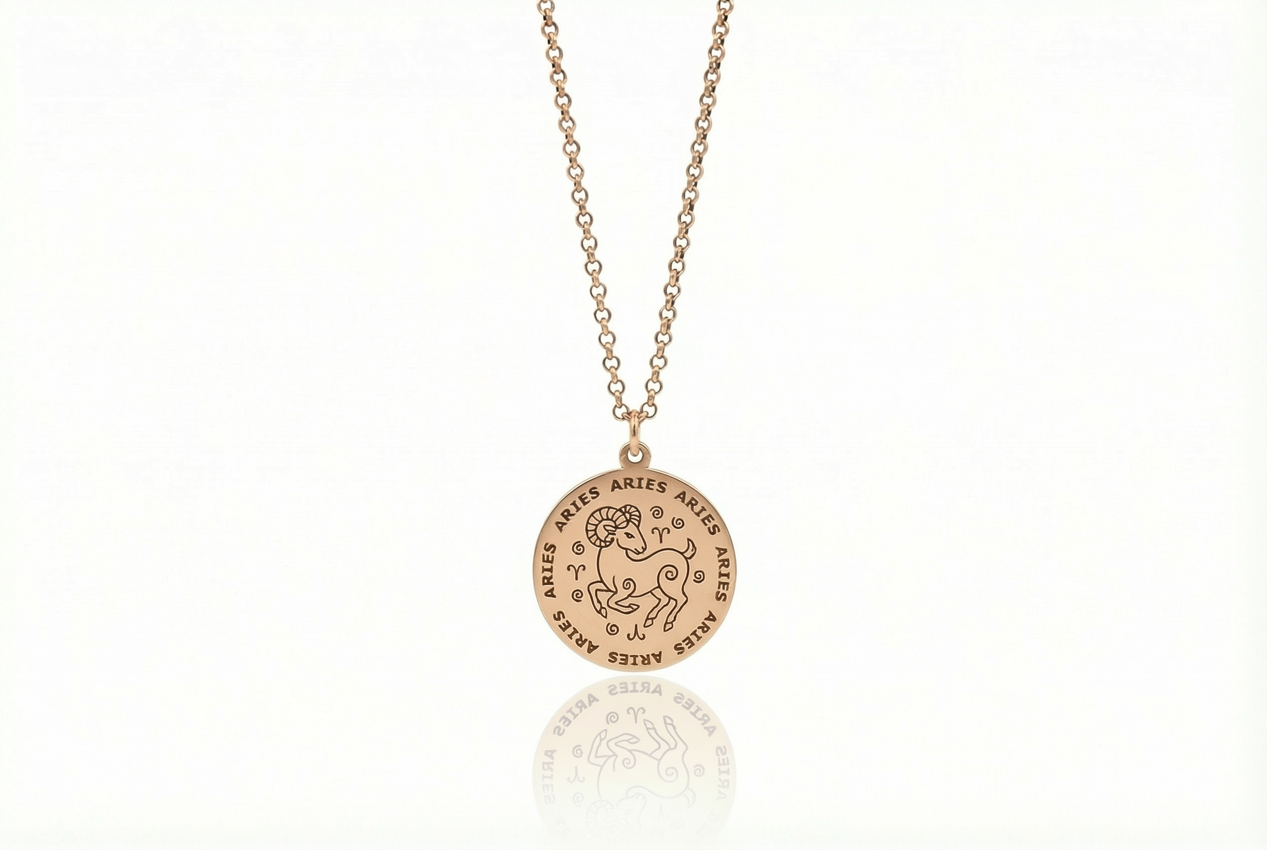 Aries Zodiac Necklace