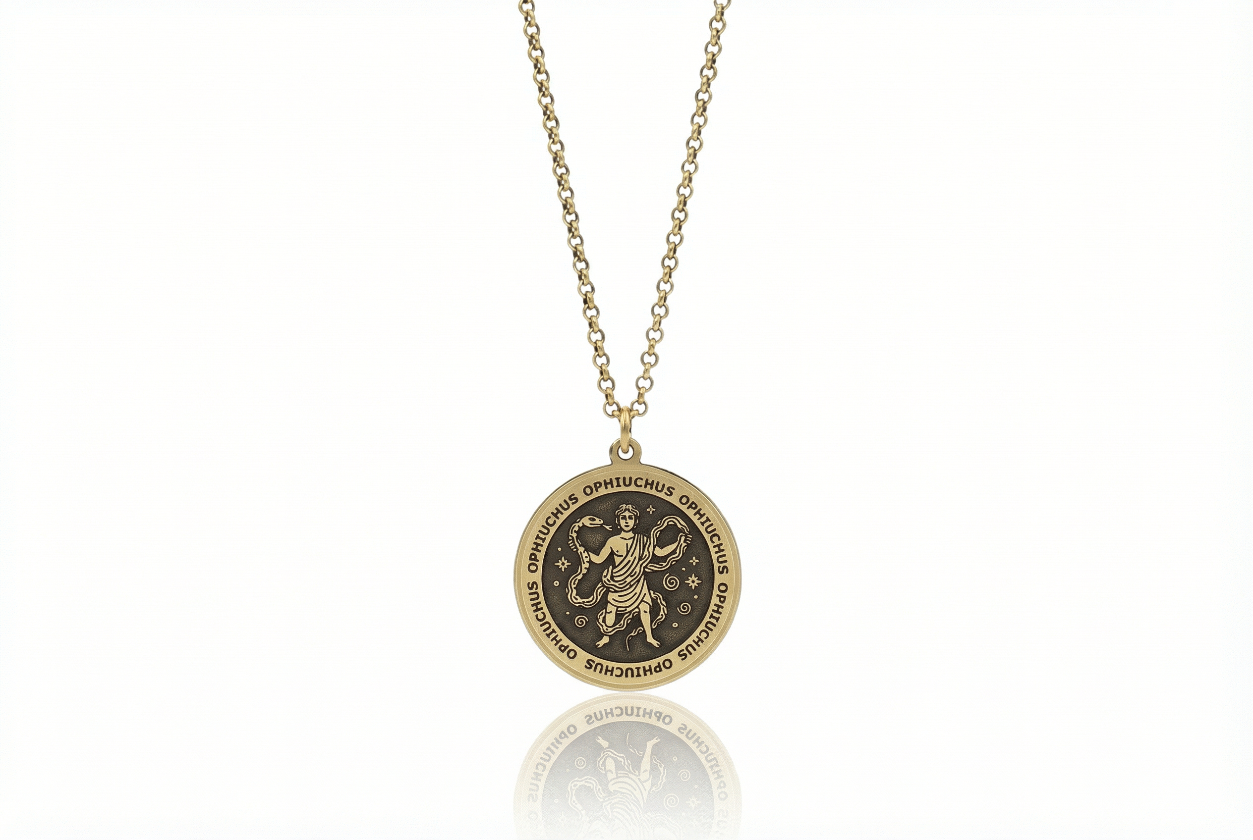 Ophiuchus Zodiac Necklace