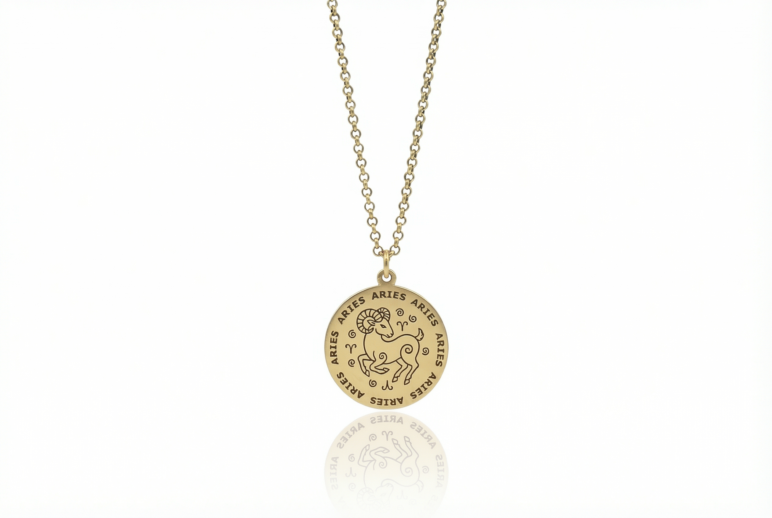 Aries Zodiac Necklace