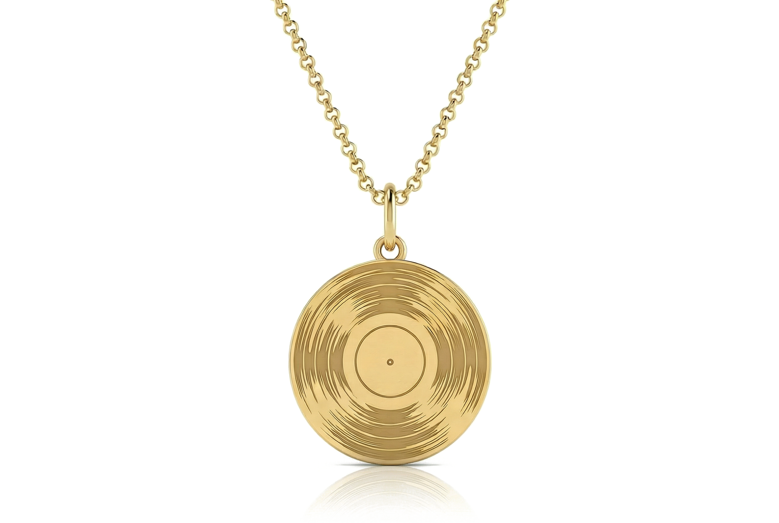 Custom Vinyl Record Necklace
